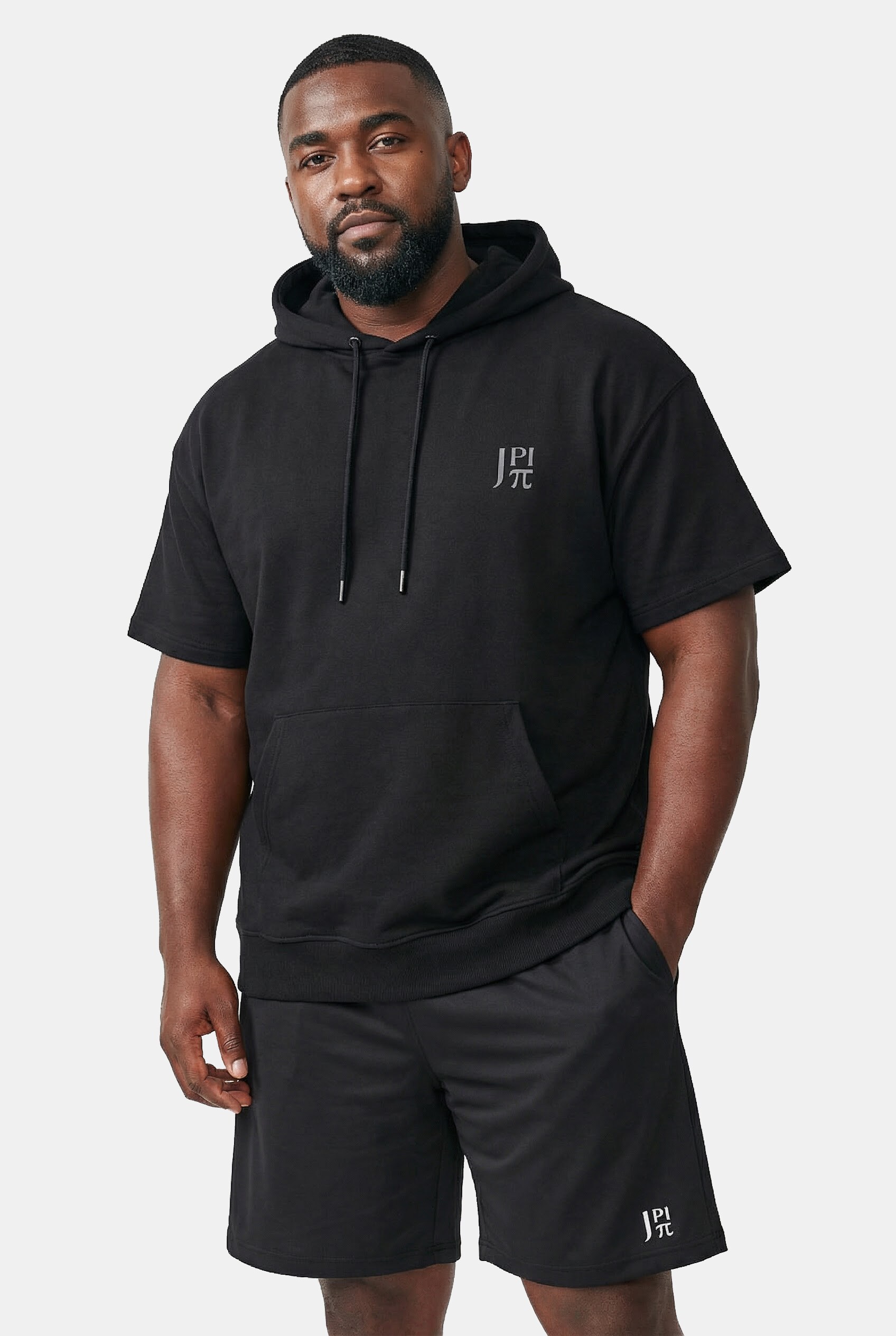 Sweat à capuche, manches courtes, QuickDry, JP1880