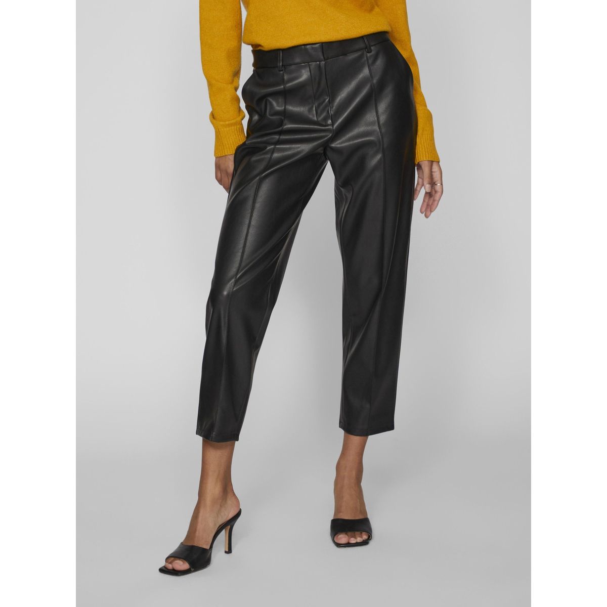 Vila pantalon simili cuir La Redoute