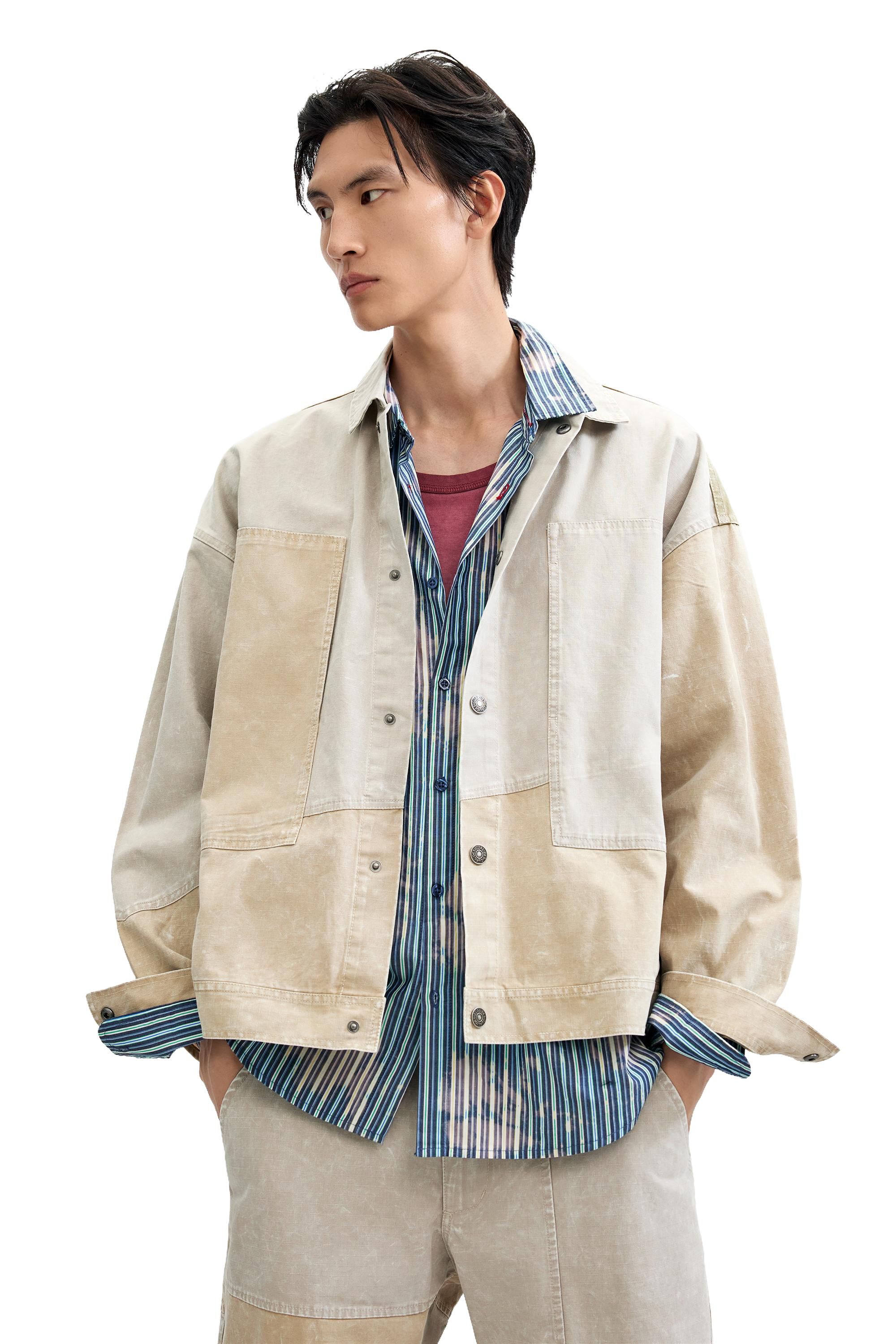 Veste patchwork dégradée, DESIGUAL