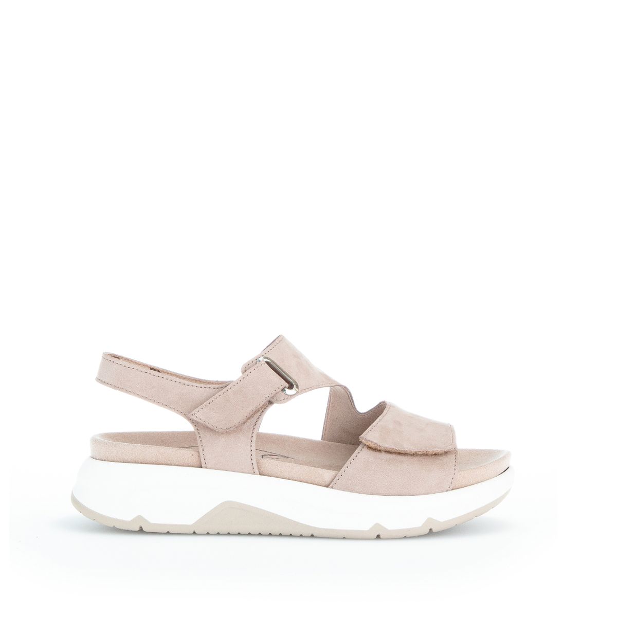 Sandales à Talon Compensé Gabor Sport (pointure 7 US) - Cuir Doré/bronzé Métallisé, Occasion En Excellent état