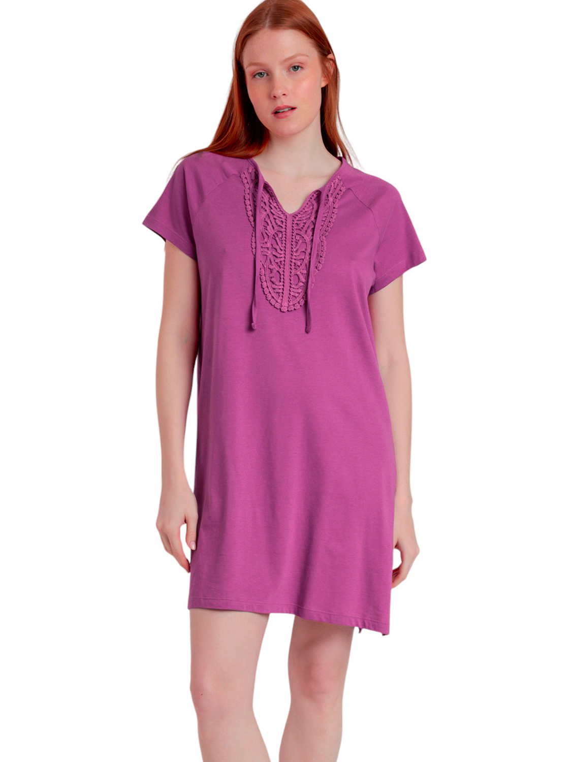 Robe estivale manches courtes Pechera, ADMAS
