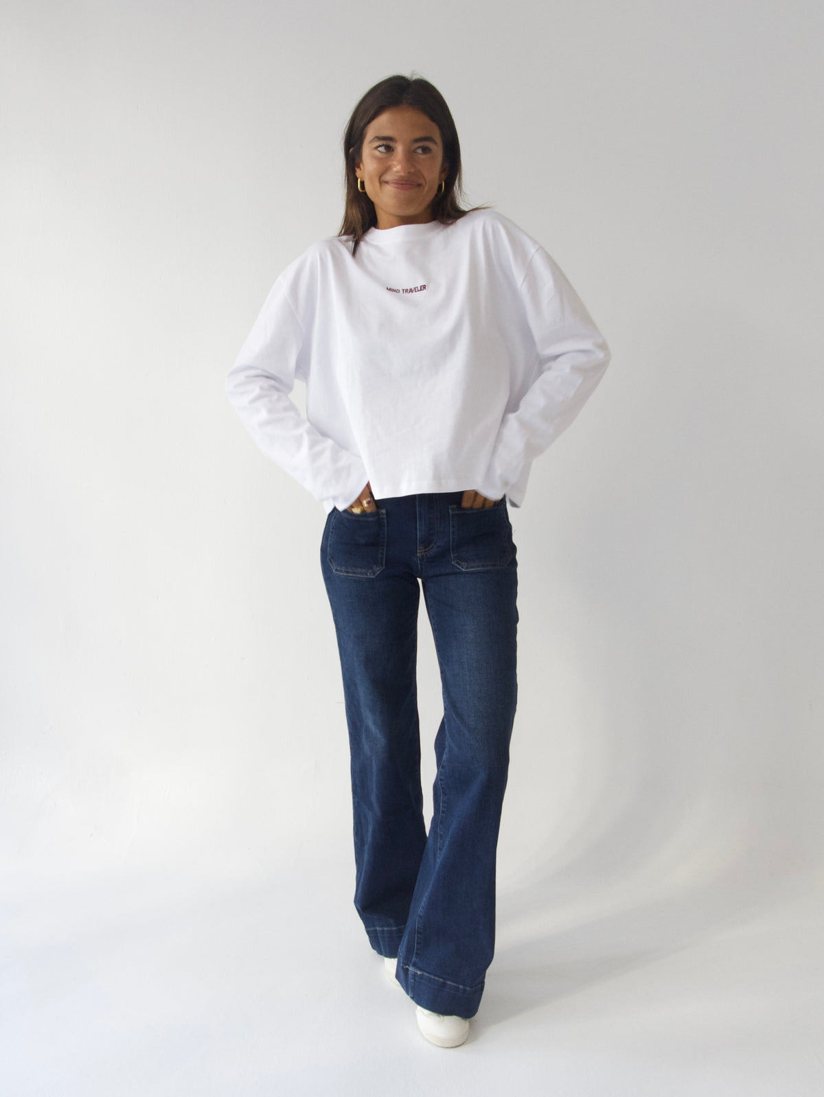 Jean stretch taille mi-haute CLAUDIA, MINDTRAVELER