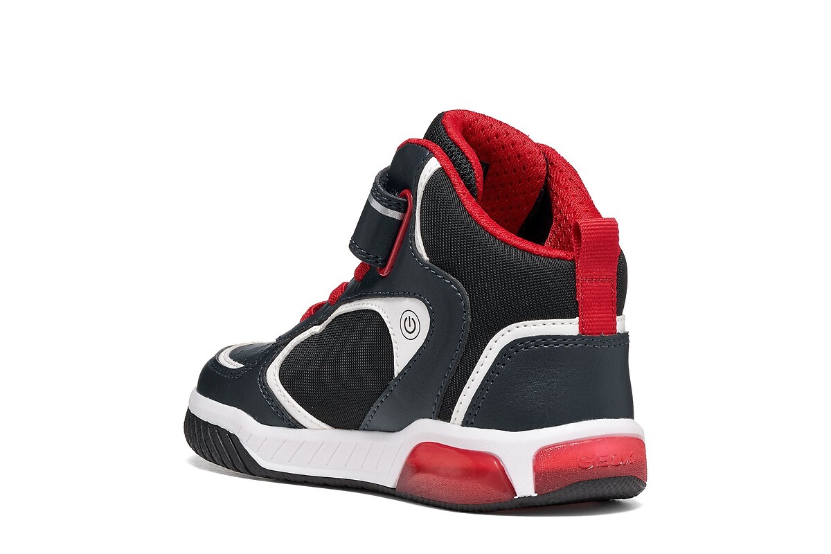 GEOX Zapatillas altas, transpirables, con LED, INEK — photo 5