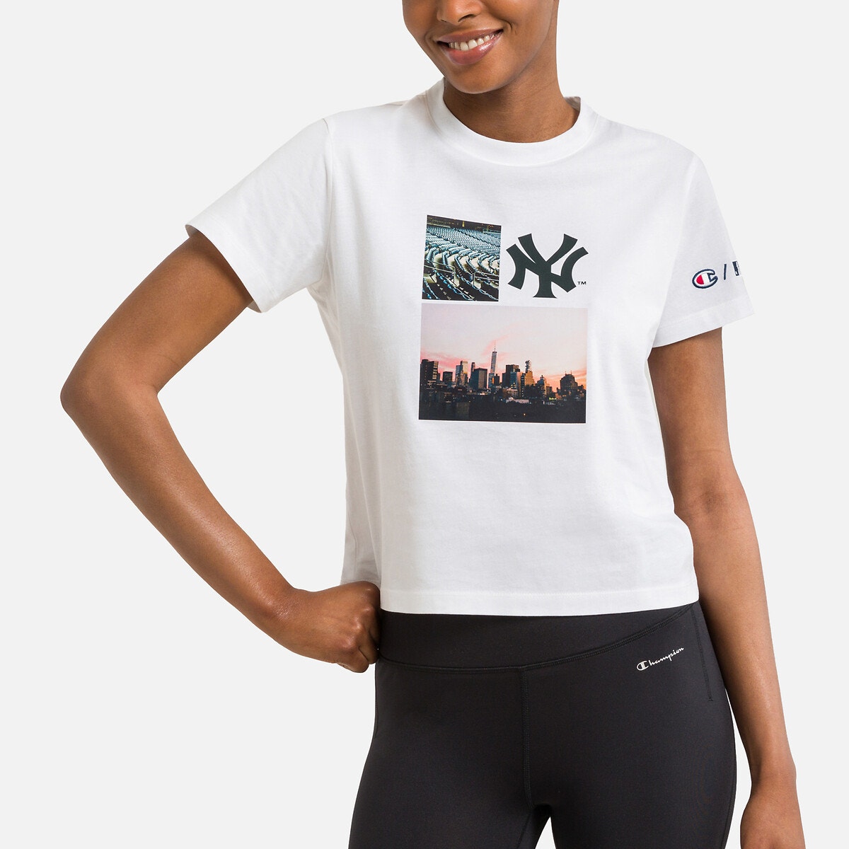 Tee shirt champion hot sale femme pas cher