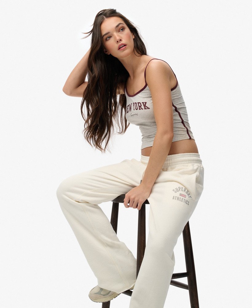 Joggers Évasés Imprimé Athletic, SUPERDRY
