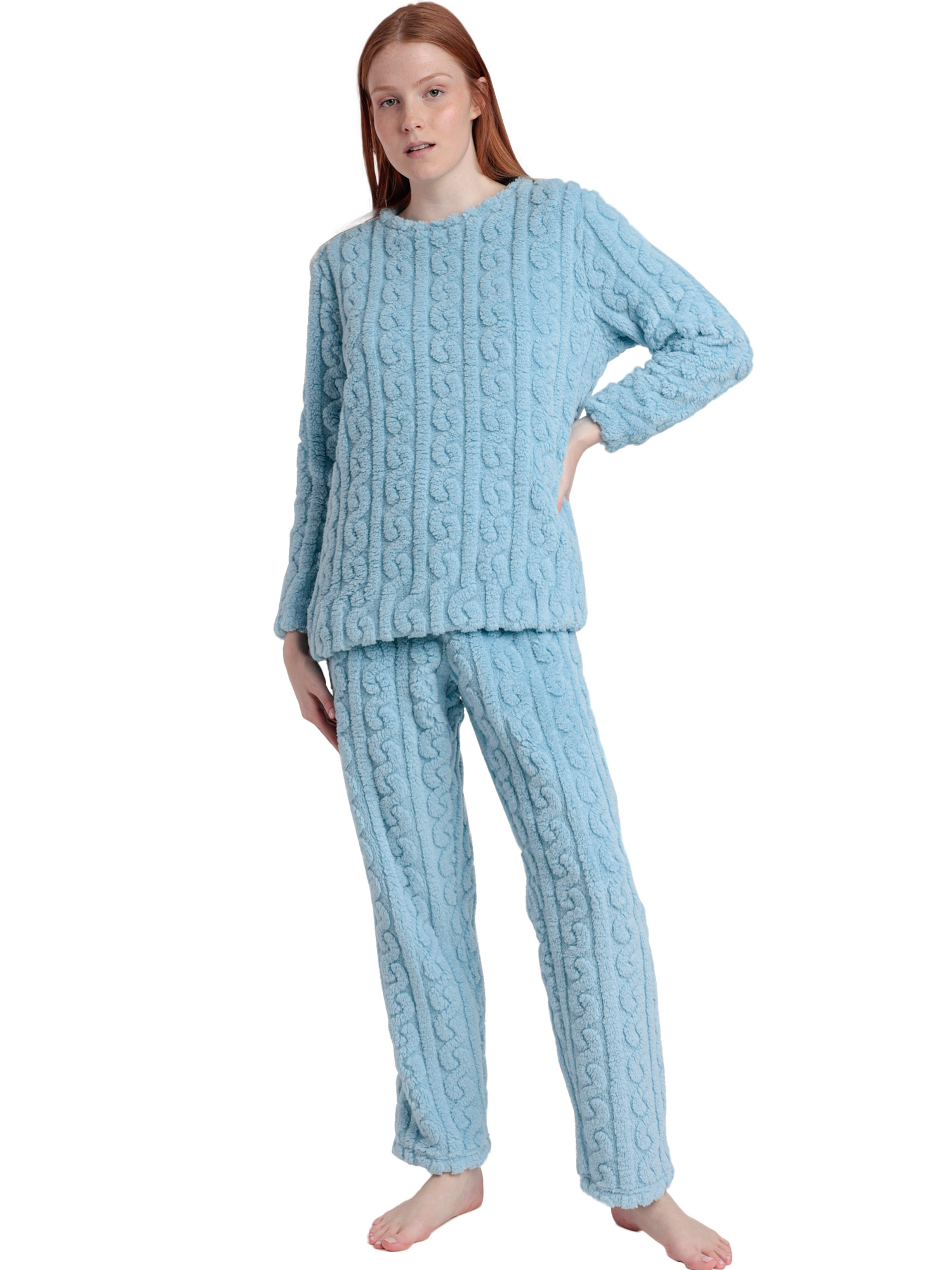 Pyjama pantalon top manches longues Chains, ADMAS