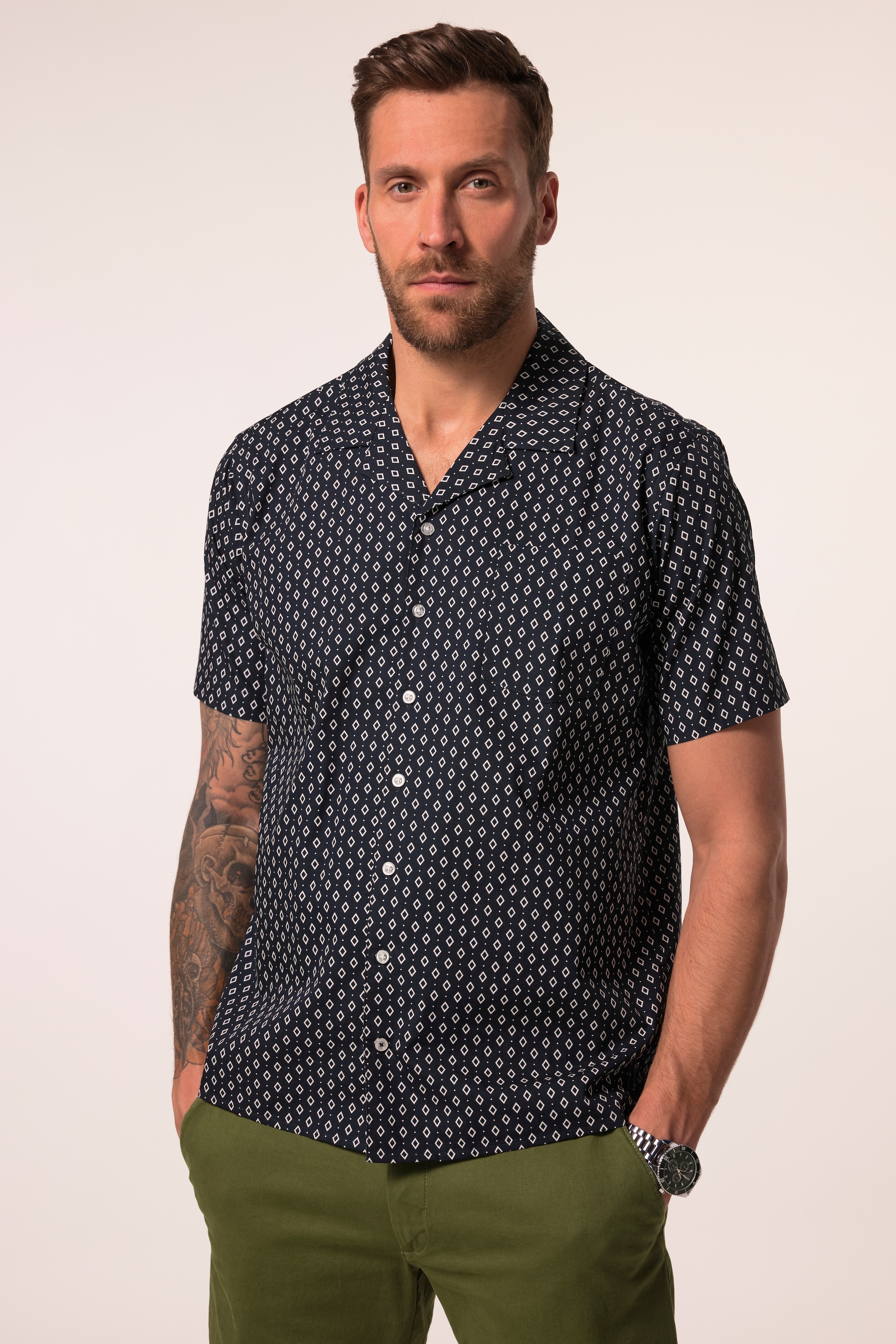 Chemise dans un imprimé all-over, JP1880