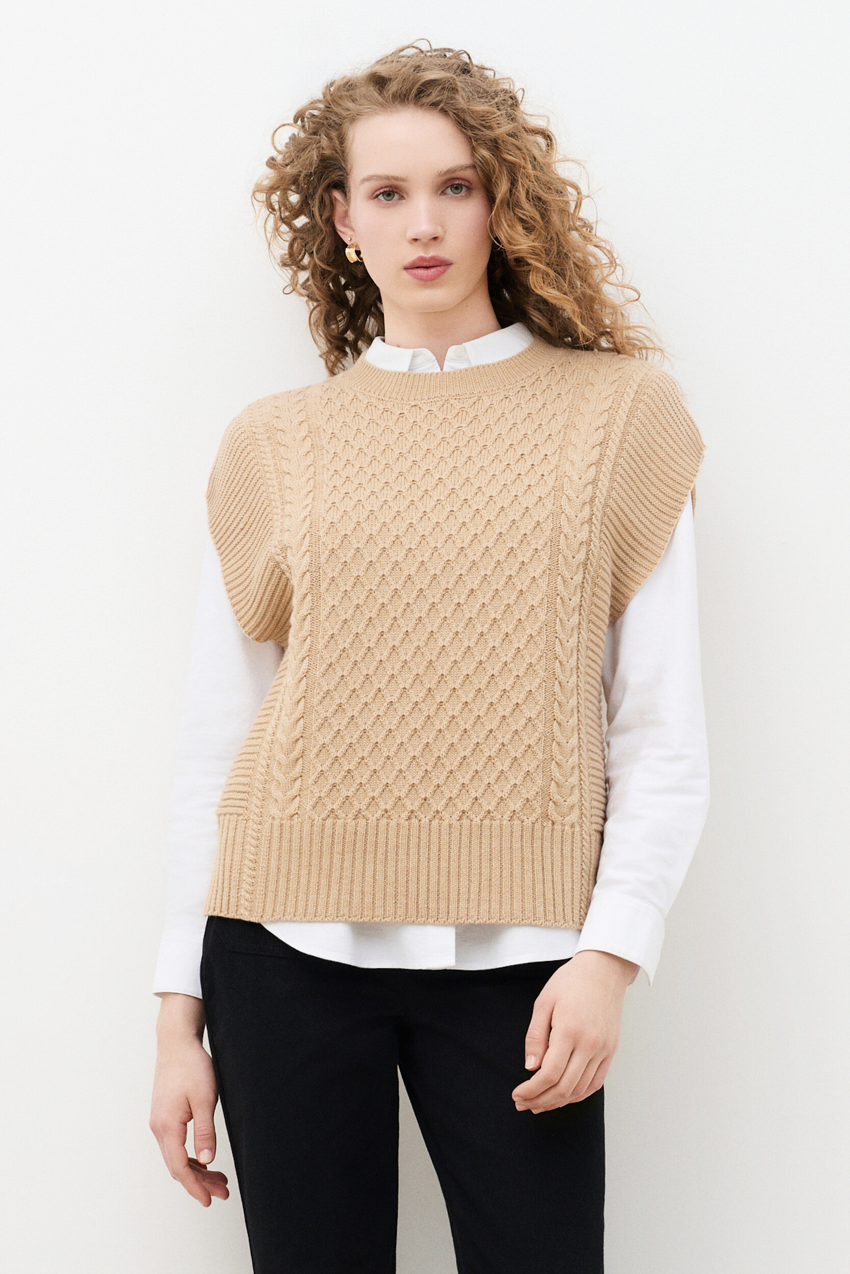 Pull large col rond MRUDY, CAROLL
