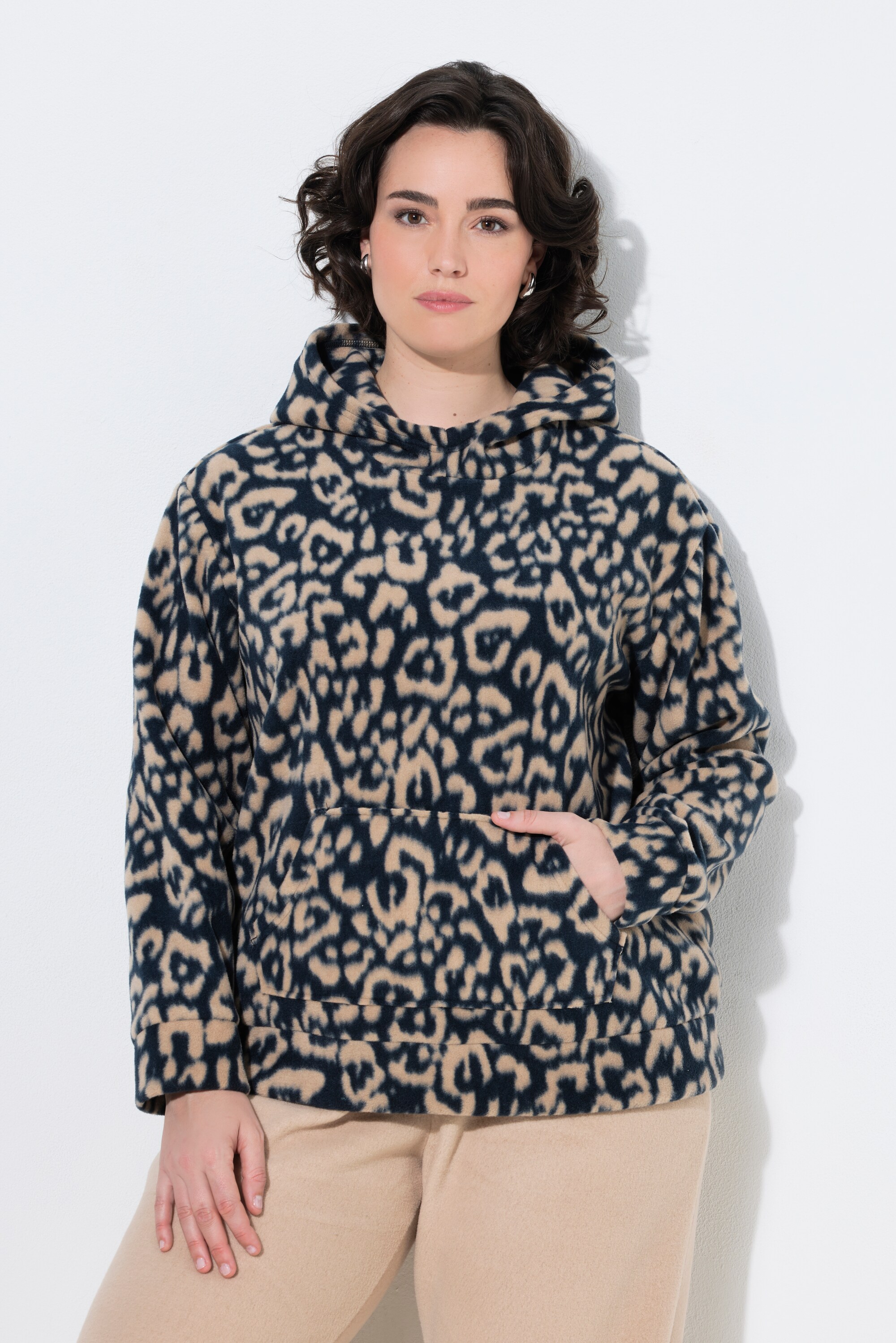 Sweat-shirt à capuche en polaire, ULLA POPKEN