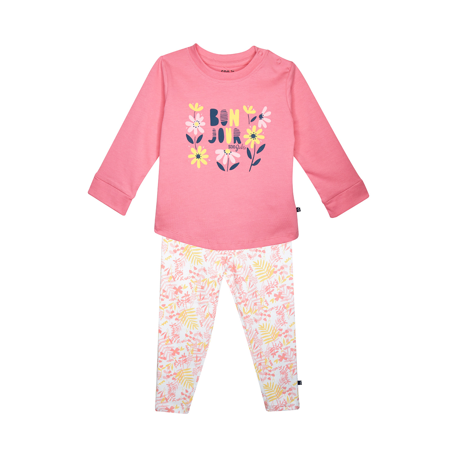Pyjama 2 pieces hillary long enfant, SUCRE D'ORGE