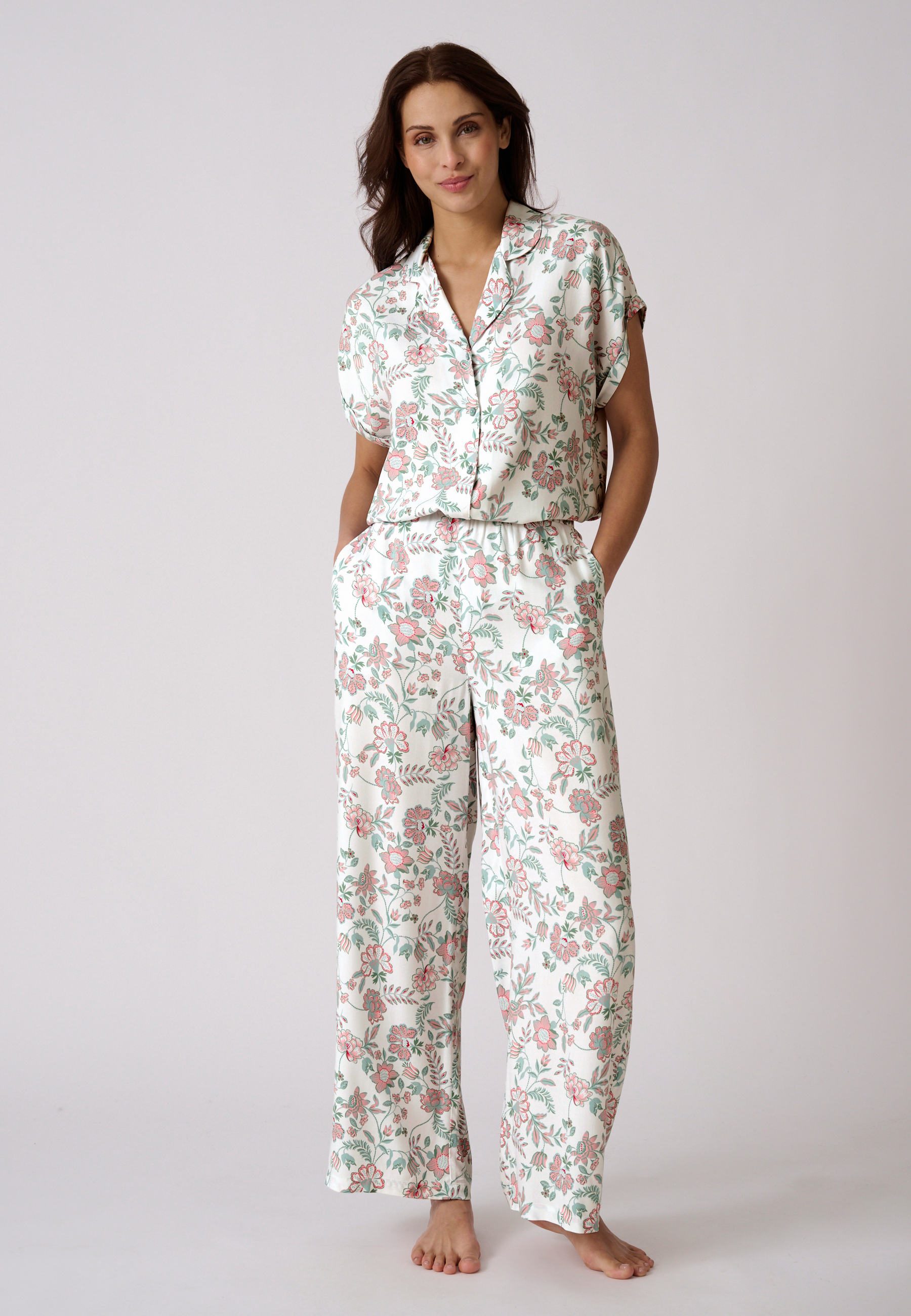 Pyjama en pure viscose, DAMART