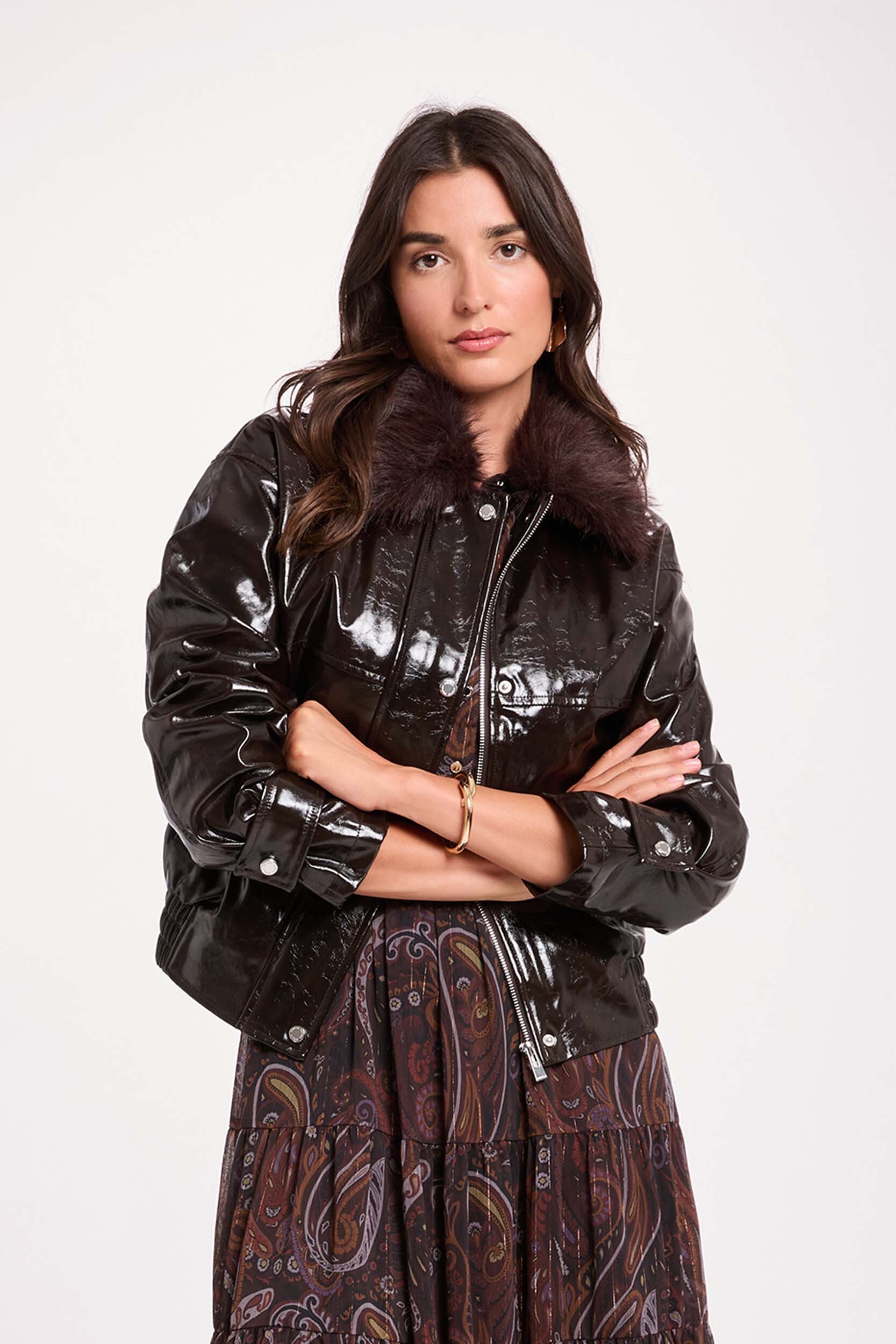 Blouson col, MORGAN