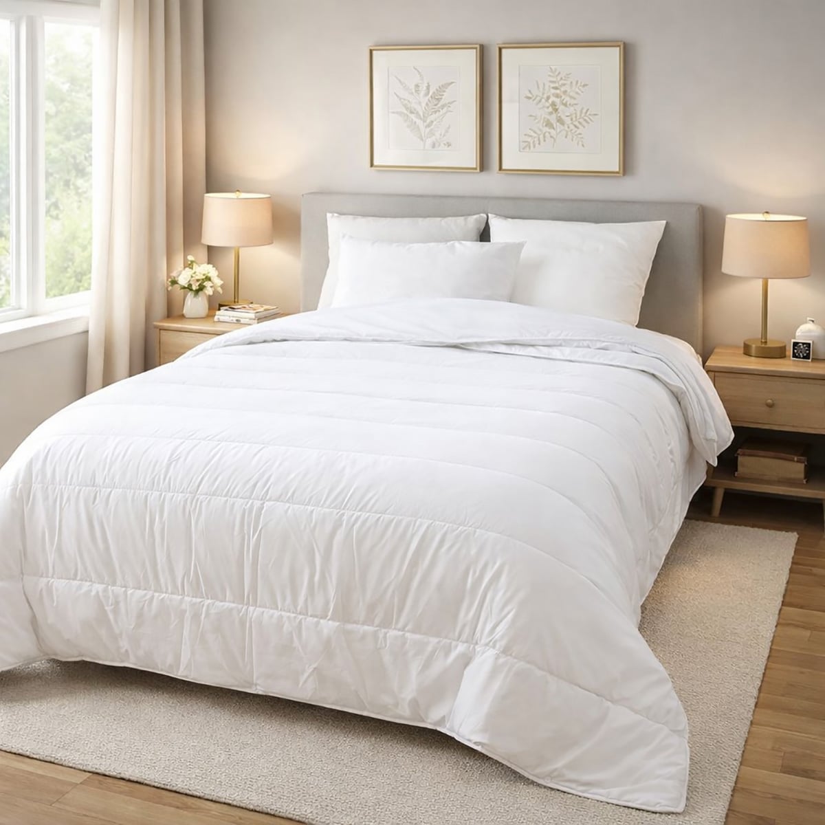 Couette 4 saisons - douce et pratique MODULABLE, LINANDELLE