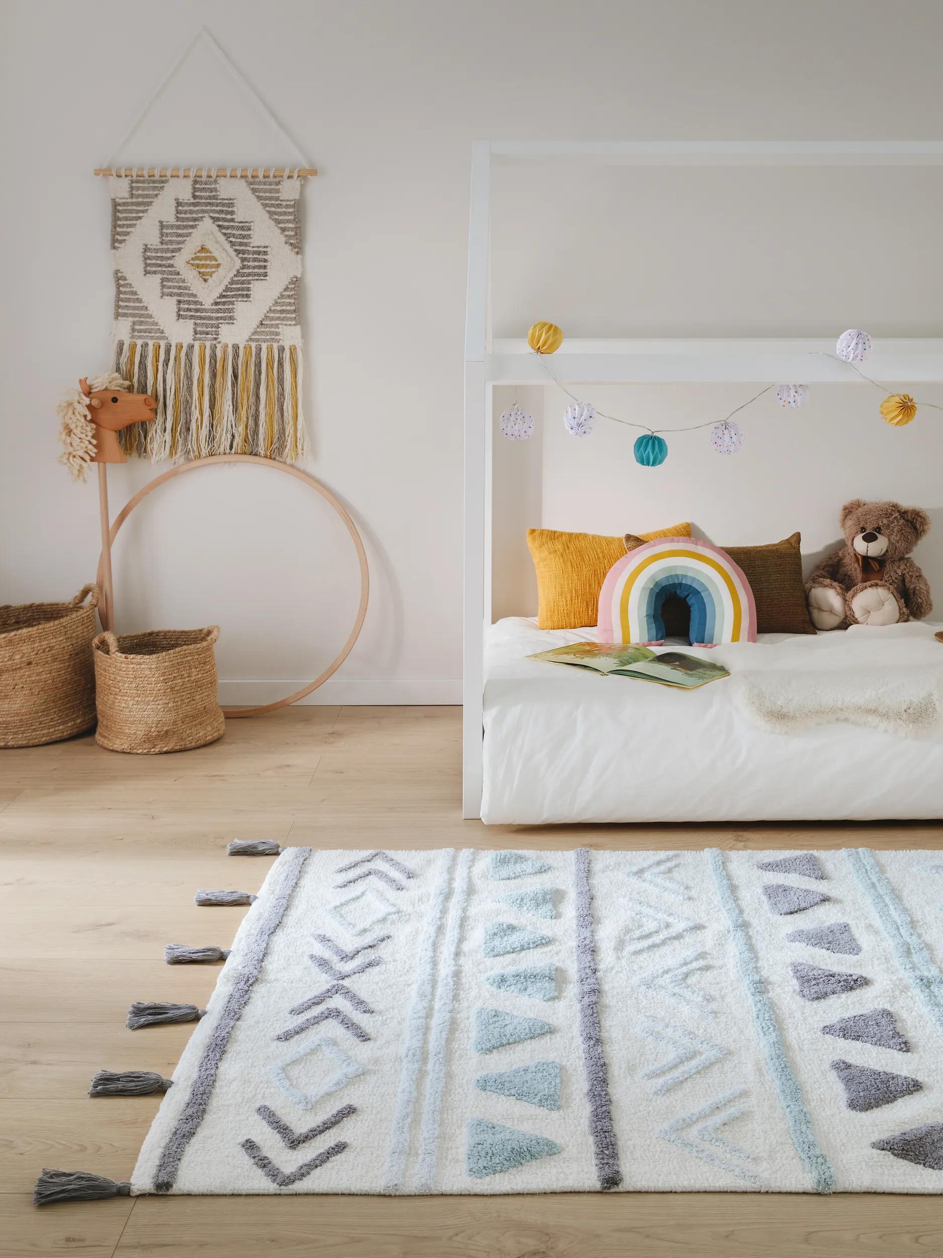 Tapis lavables pour enfants tufté main LEVI, BENUTA