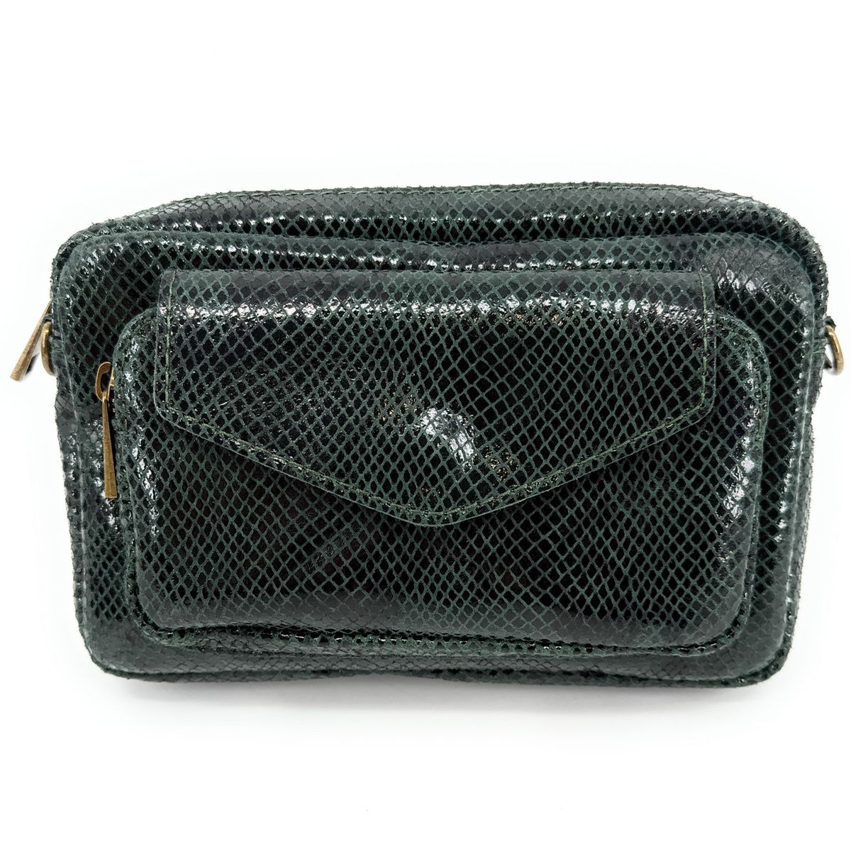 Sac python outlet vert