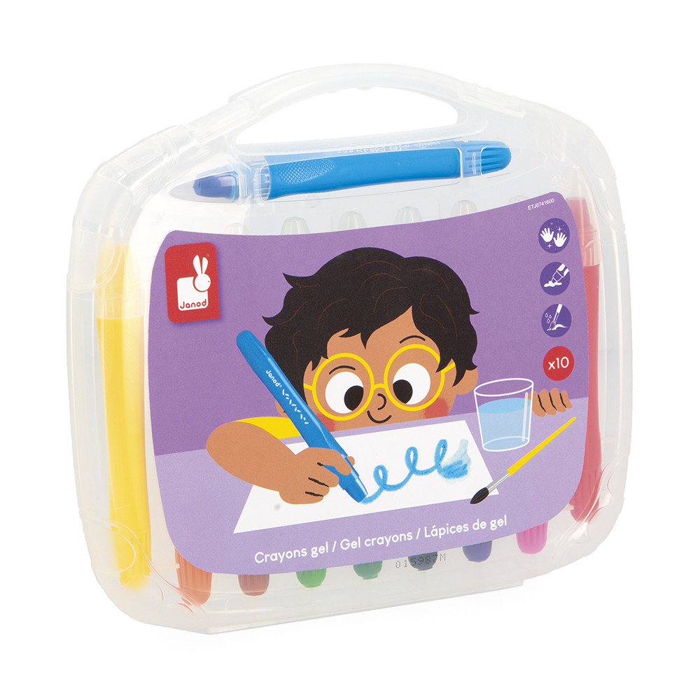 Crayons Gel X10, JANOD