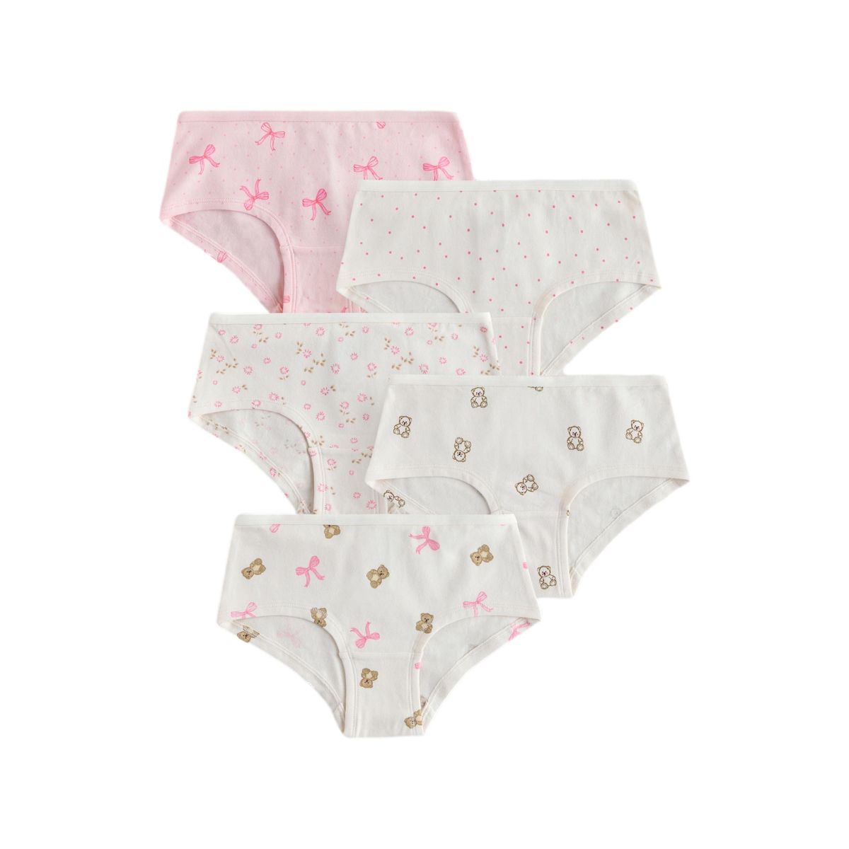 Slip imprimé taille basse, lot de 5, NEXT