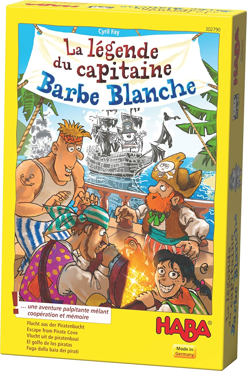 La légende du capitaine Barbe Blanche, HABA