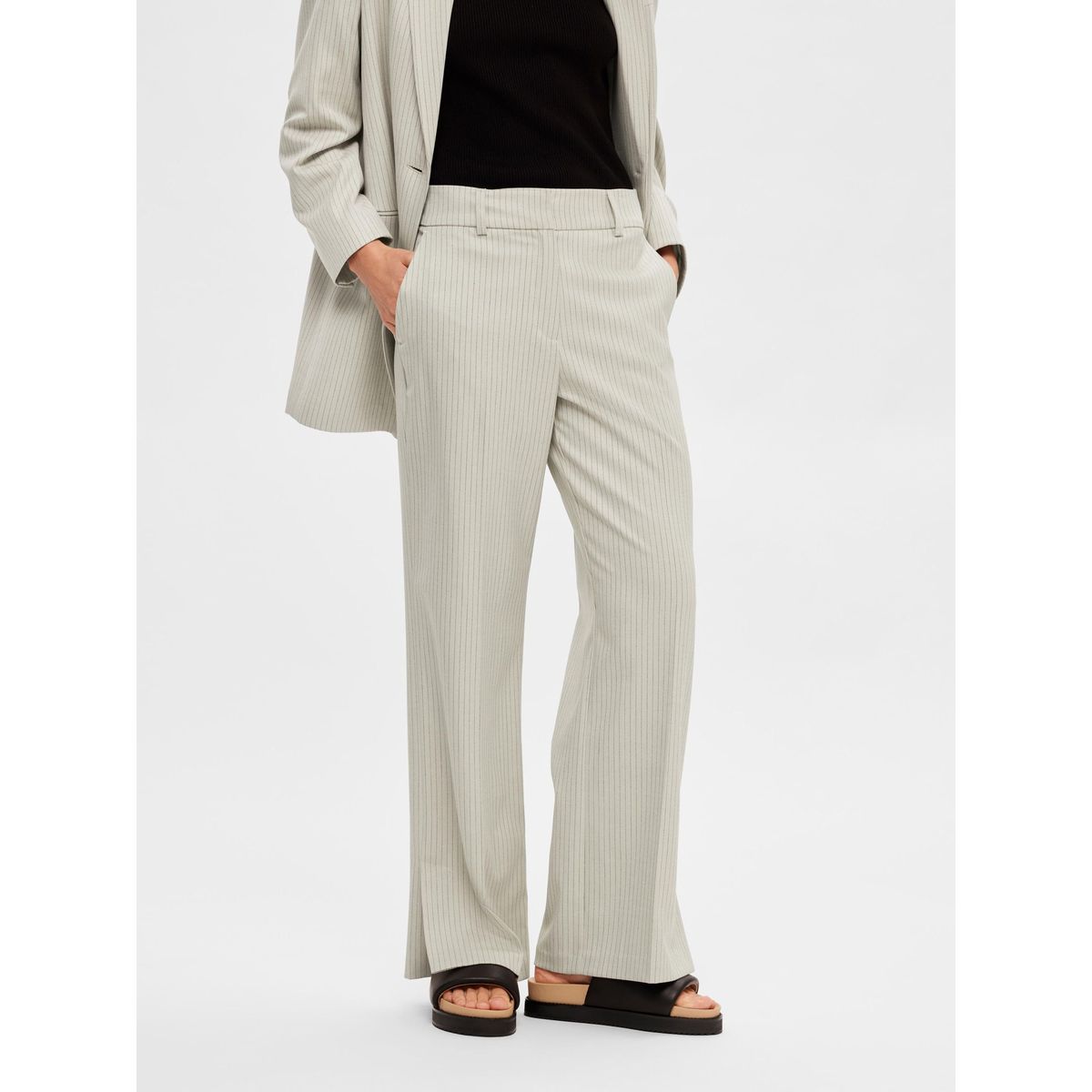 Pantalon femme clearance longue jambe