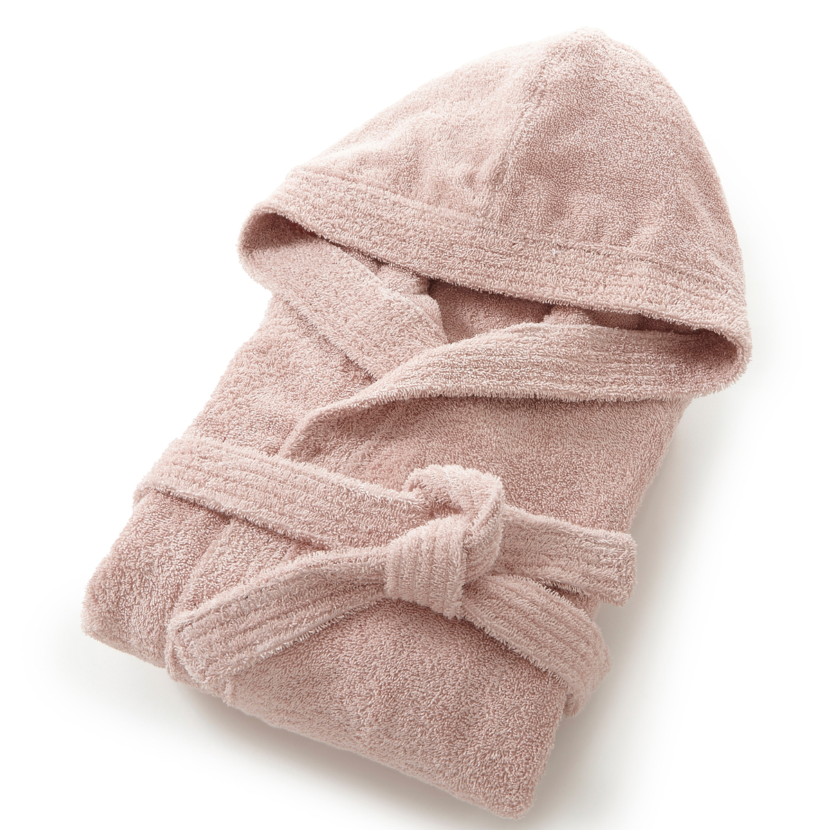 Product photograph of Hooded Towelling Bathrobe 450 G M from La Redoute UK