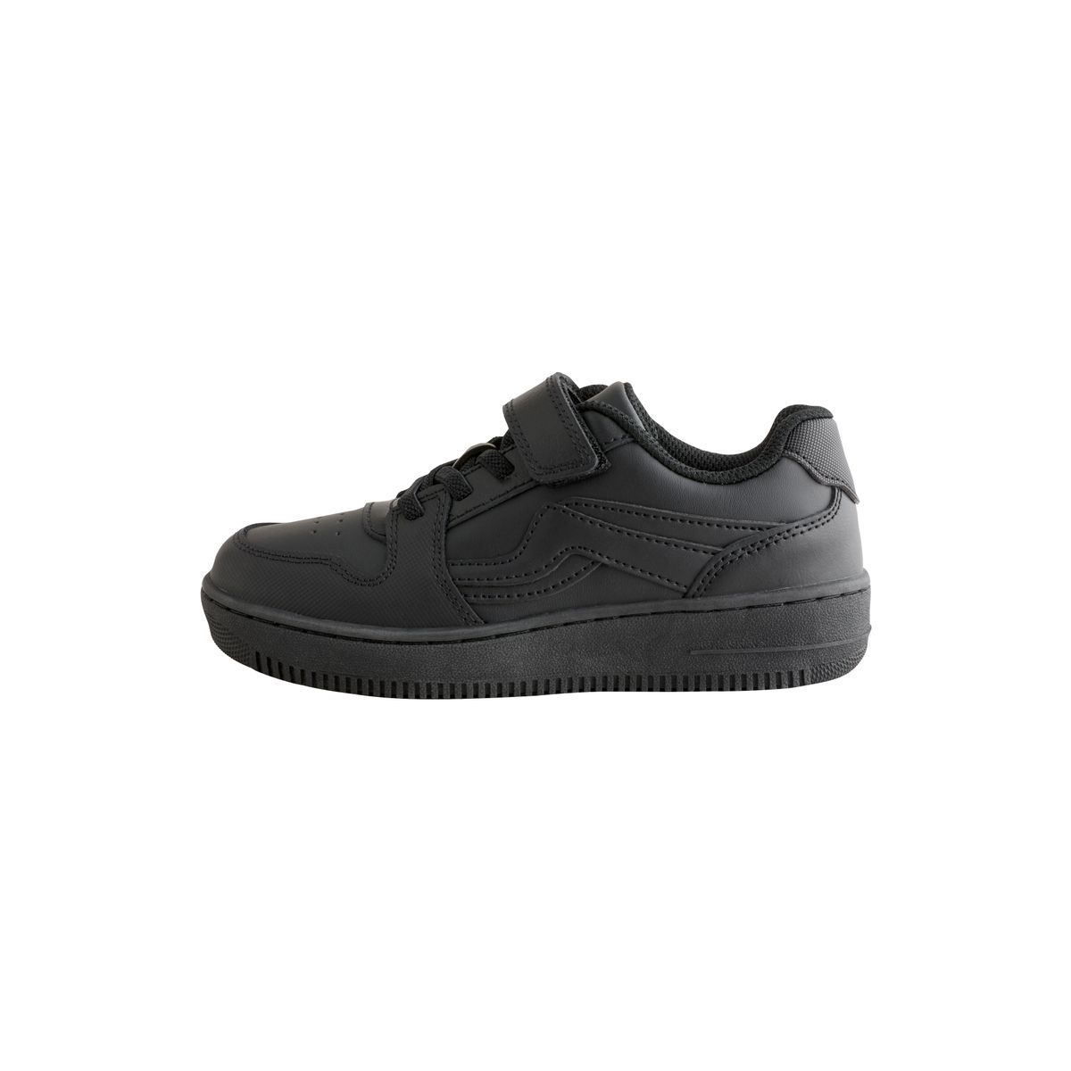 Chaussures école en cuir à lacets élastiques, NEXT