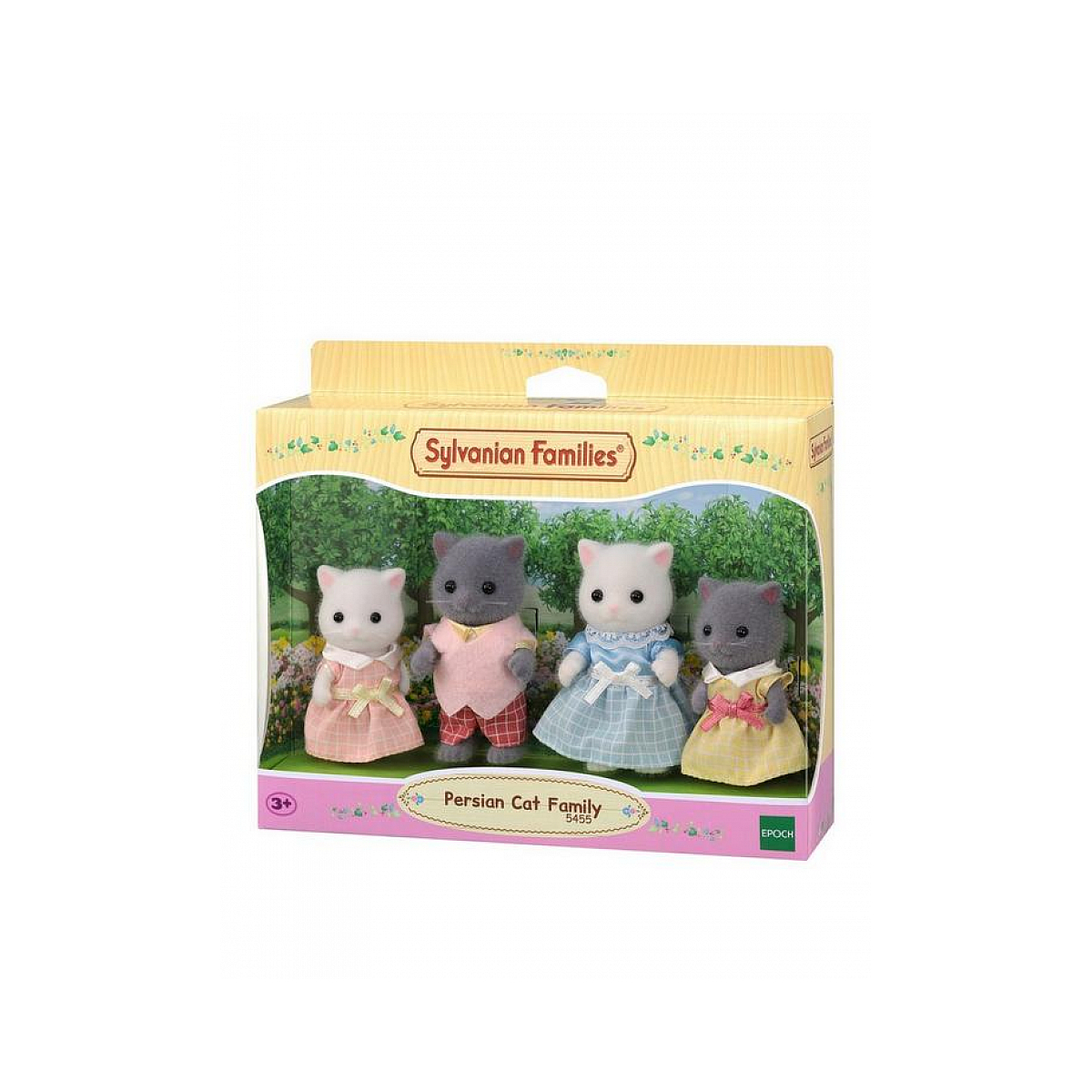 5455 La famille chat persan, SYLVANIAN FAMILIES