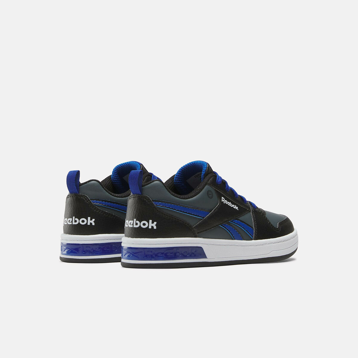 Kids trainers blue black grey Reebok Classics La Redoute