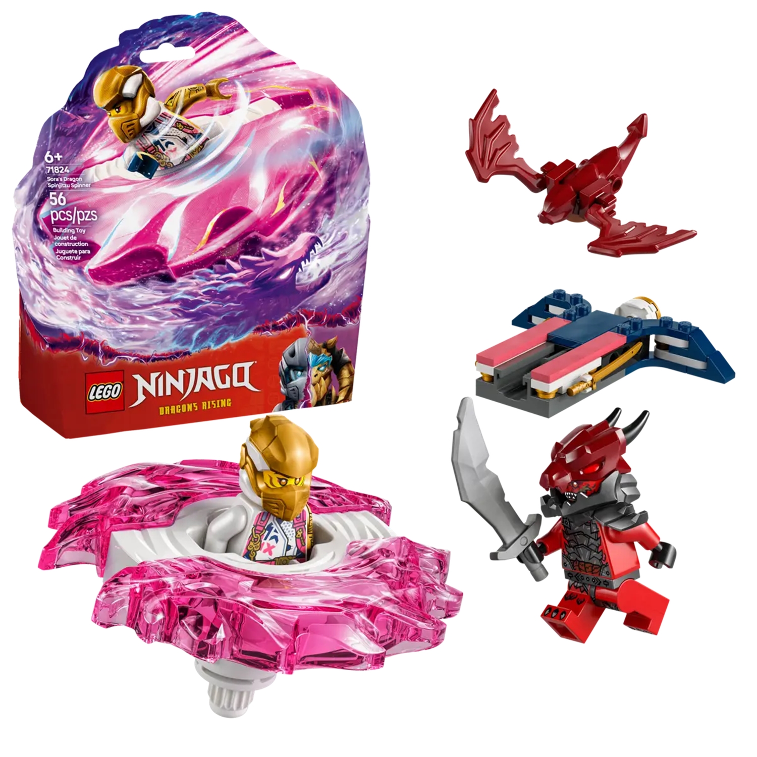 Ninjago La toupie Spinjitzu du dragon de Sora, LEGO