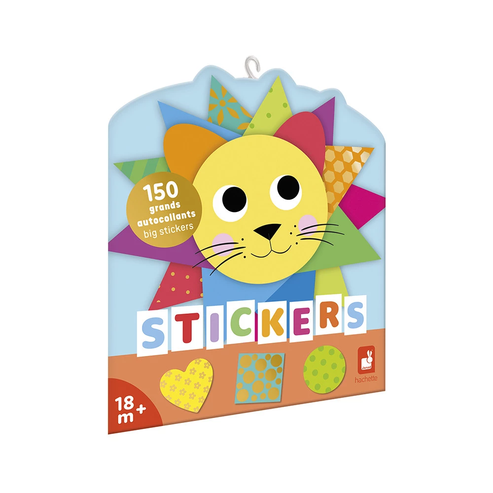 150 Stickers En Planches Formes Géométriques, JANOD