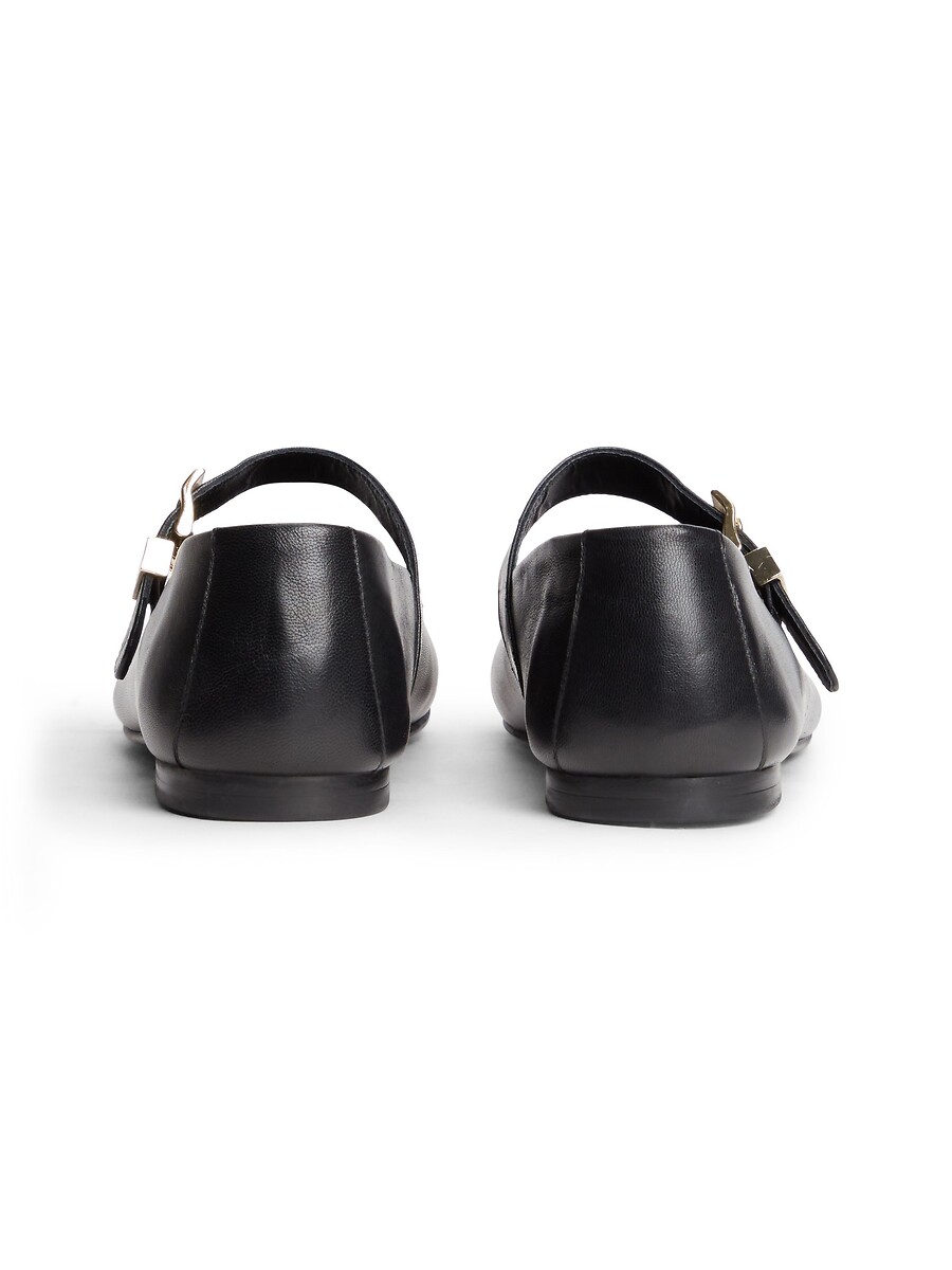 Tommy Hilfiger Bailarinas planas de piel estilo babies — photo 5