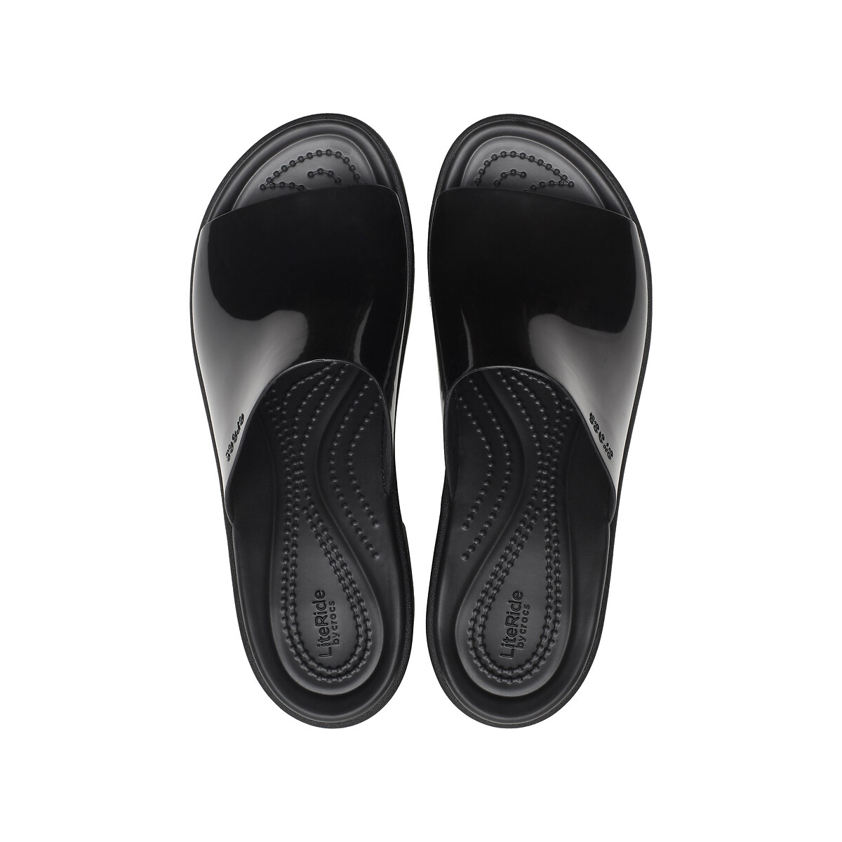 Brooklyn slide mules black Crocs La Redoute