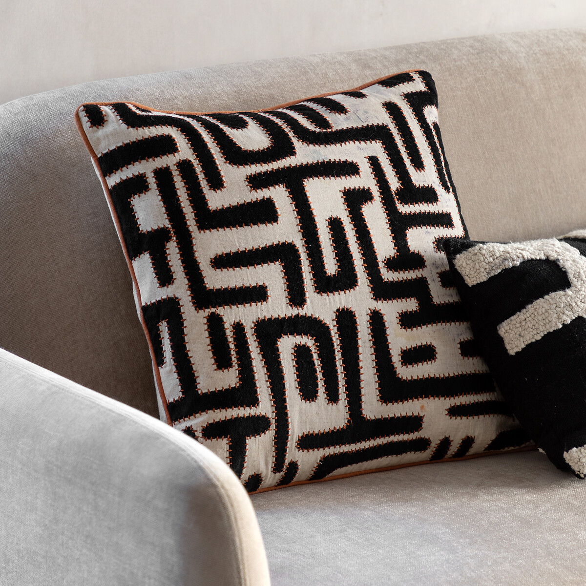 Orin Applique Filled Cushion, SO'HOME