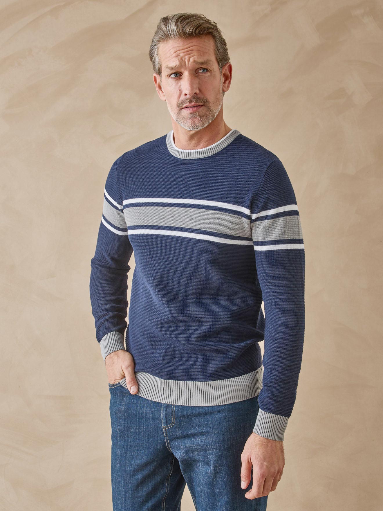 Pull rayé homme, DAXON