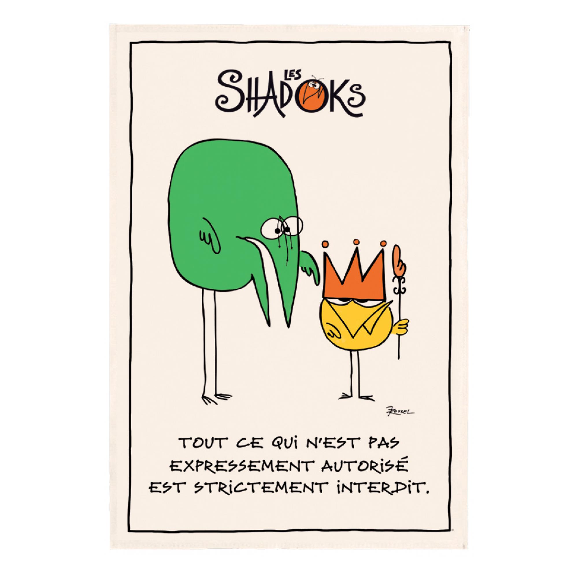 Torchon Shadoks Les interdits, WINKLER