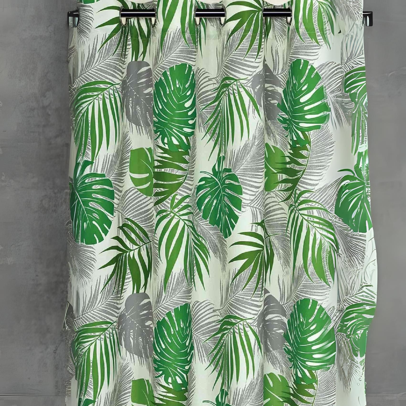 Rideau d'ameublement esprit tropical, HOME MAISON