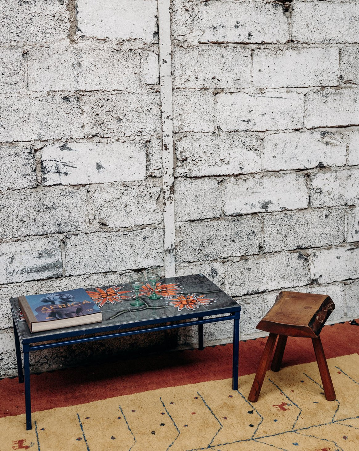 Table basse en céramique Ida N°13 - Bon état, DEBONGOUT