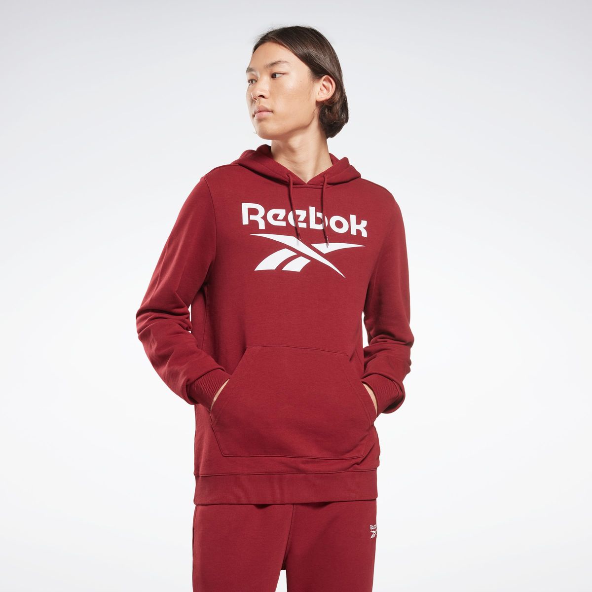 survetement reebok homme rouge