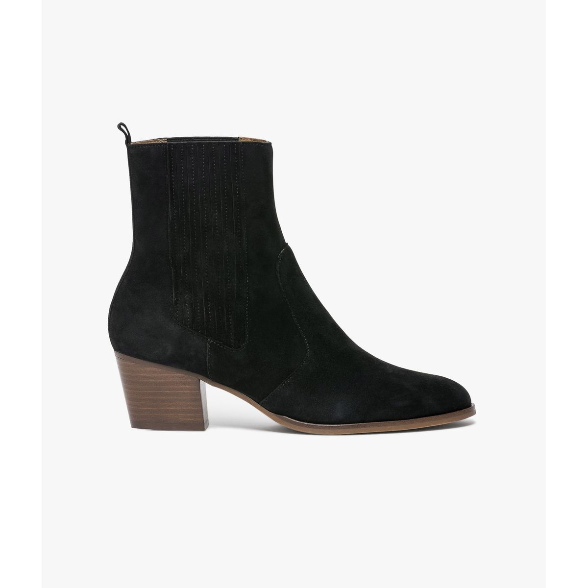 Boots talon mimi noir Bocage La Redoute