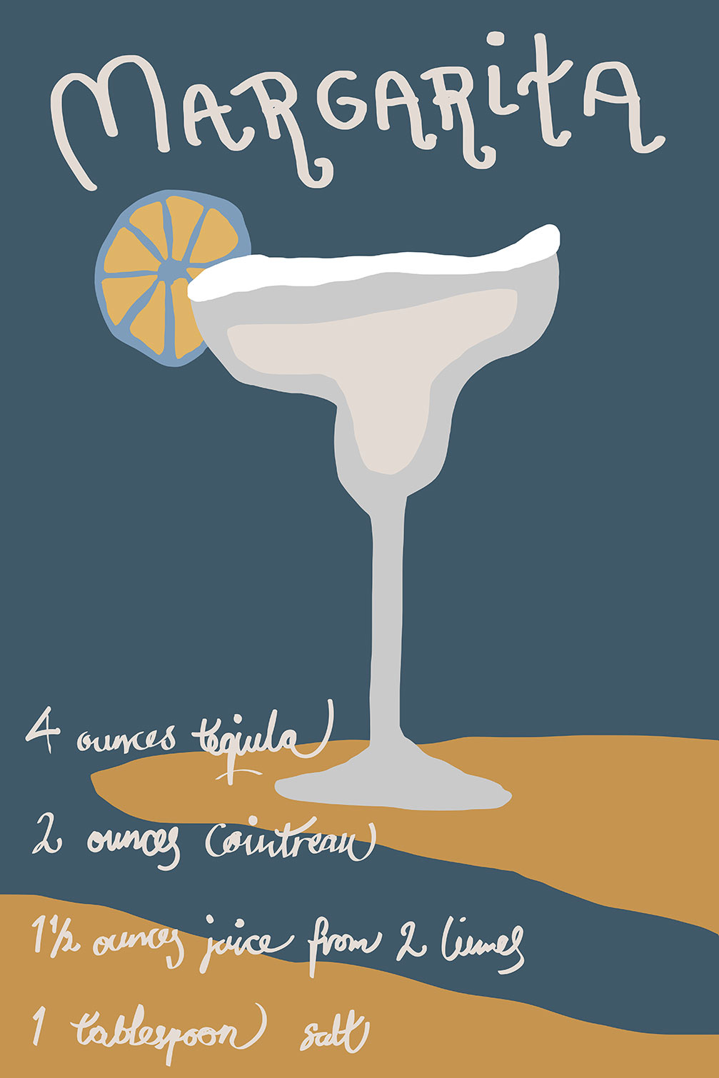 Tableau pause margarita, HEXOA