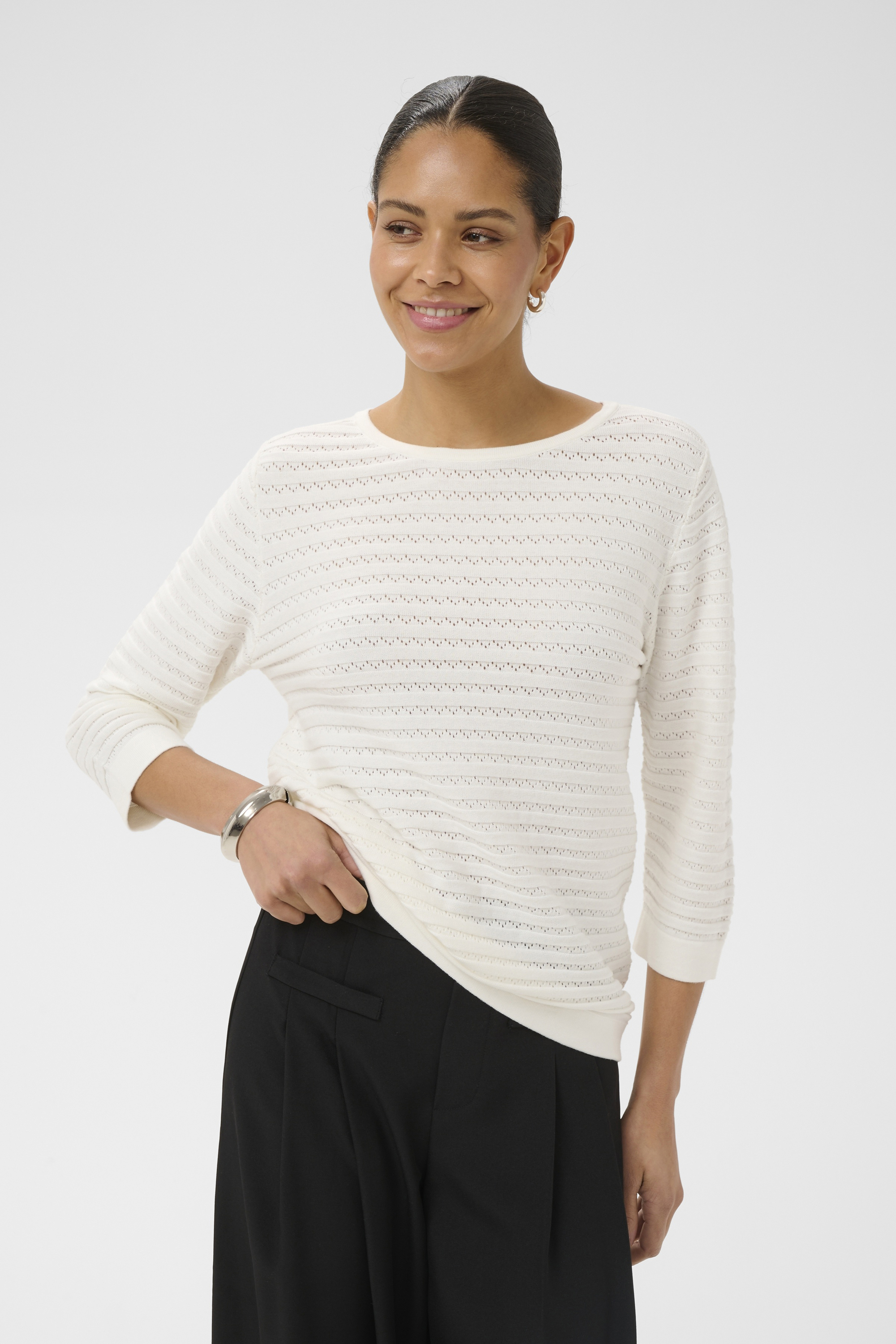 Pullover tricoté, KAFFE