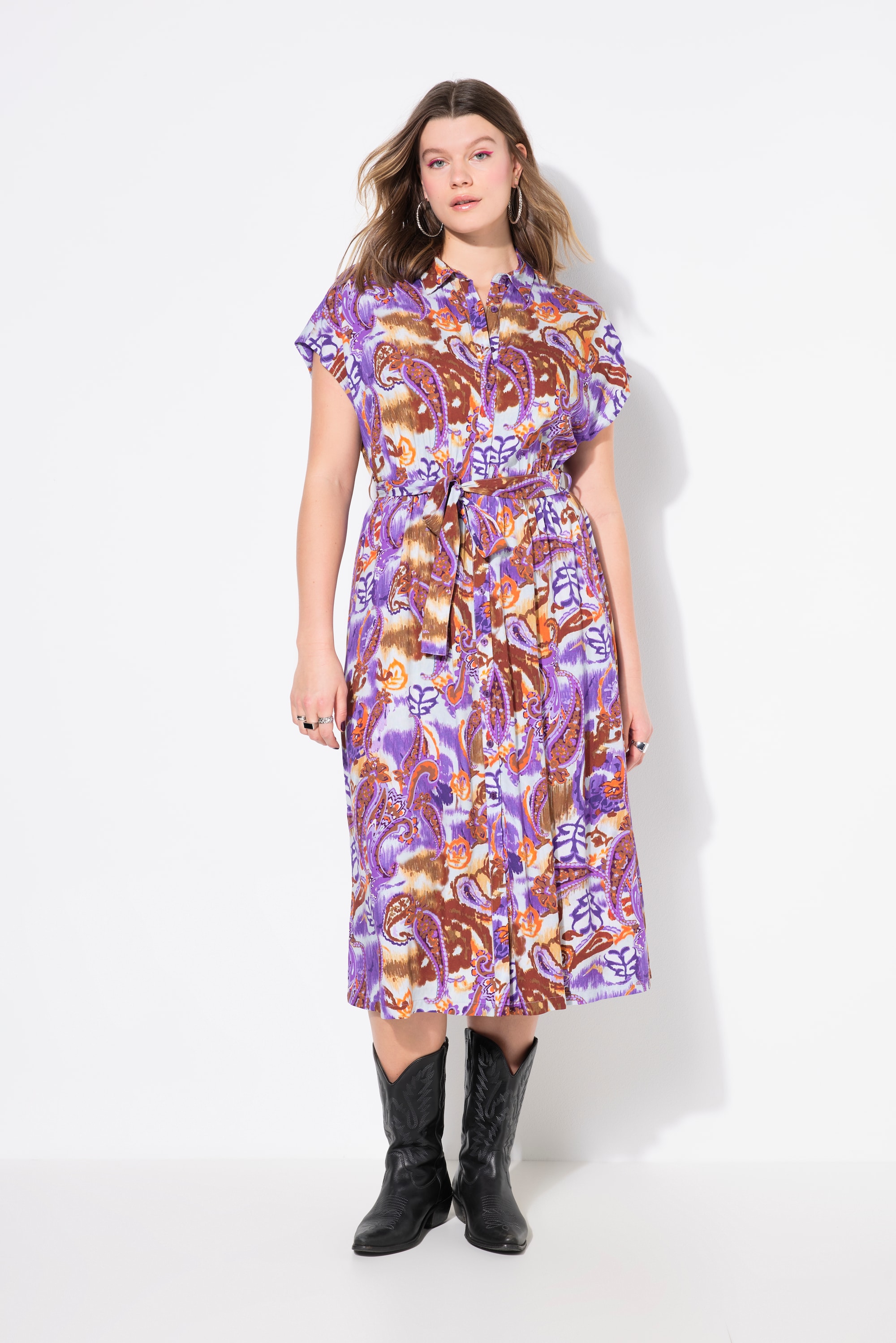 Robe maxi oversize, imprimé cachemire, STUDIO UNTOLD