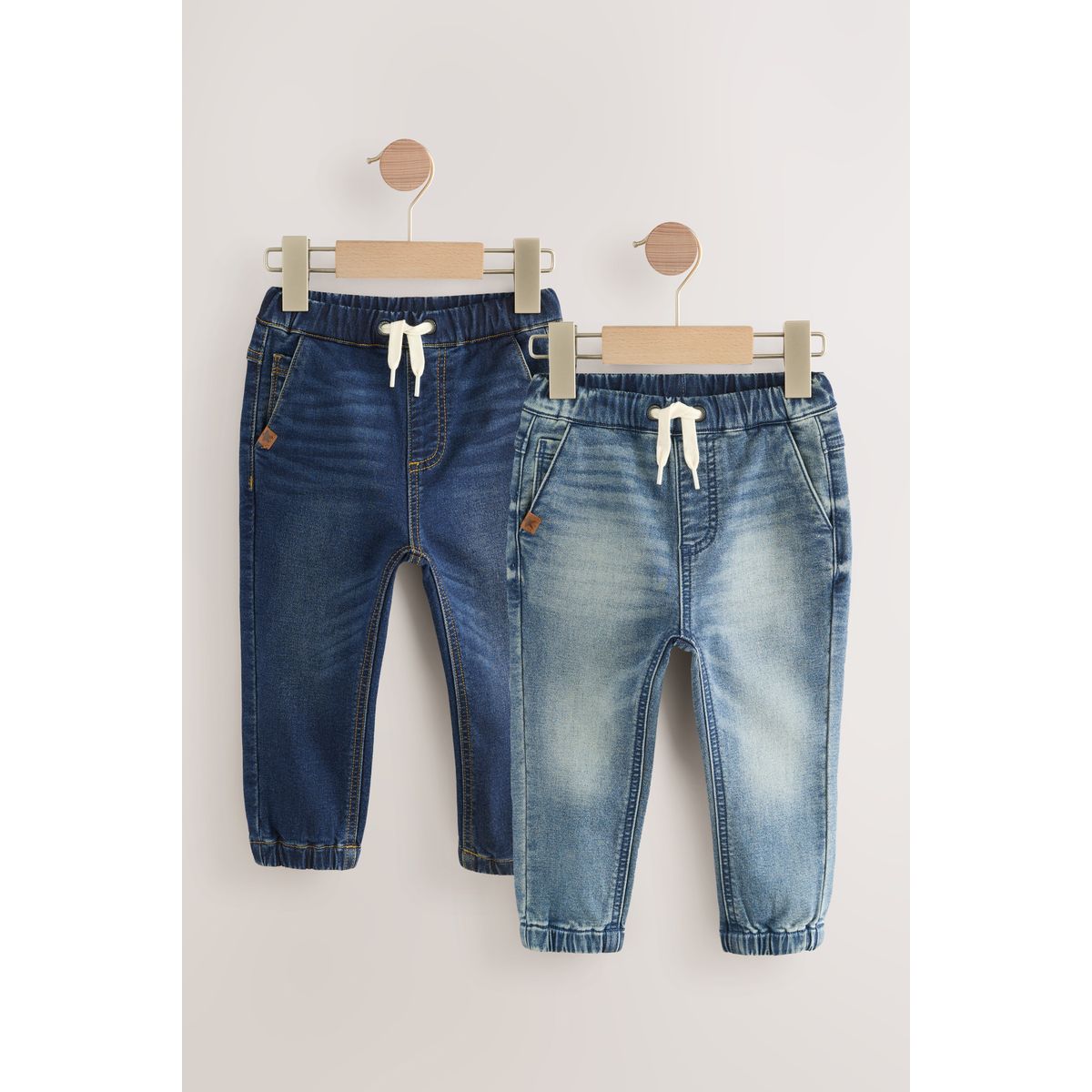 Jean stretch style jogging, lot de 2, NEXT