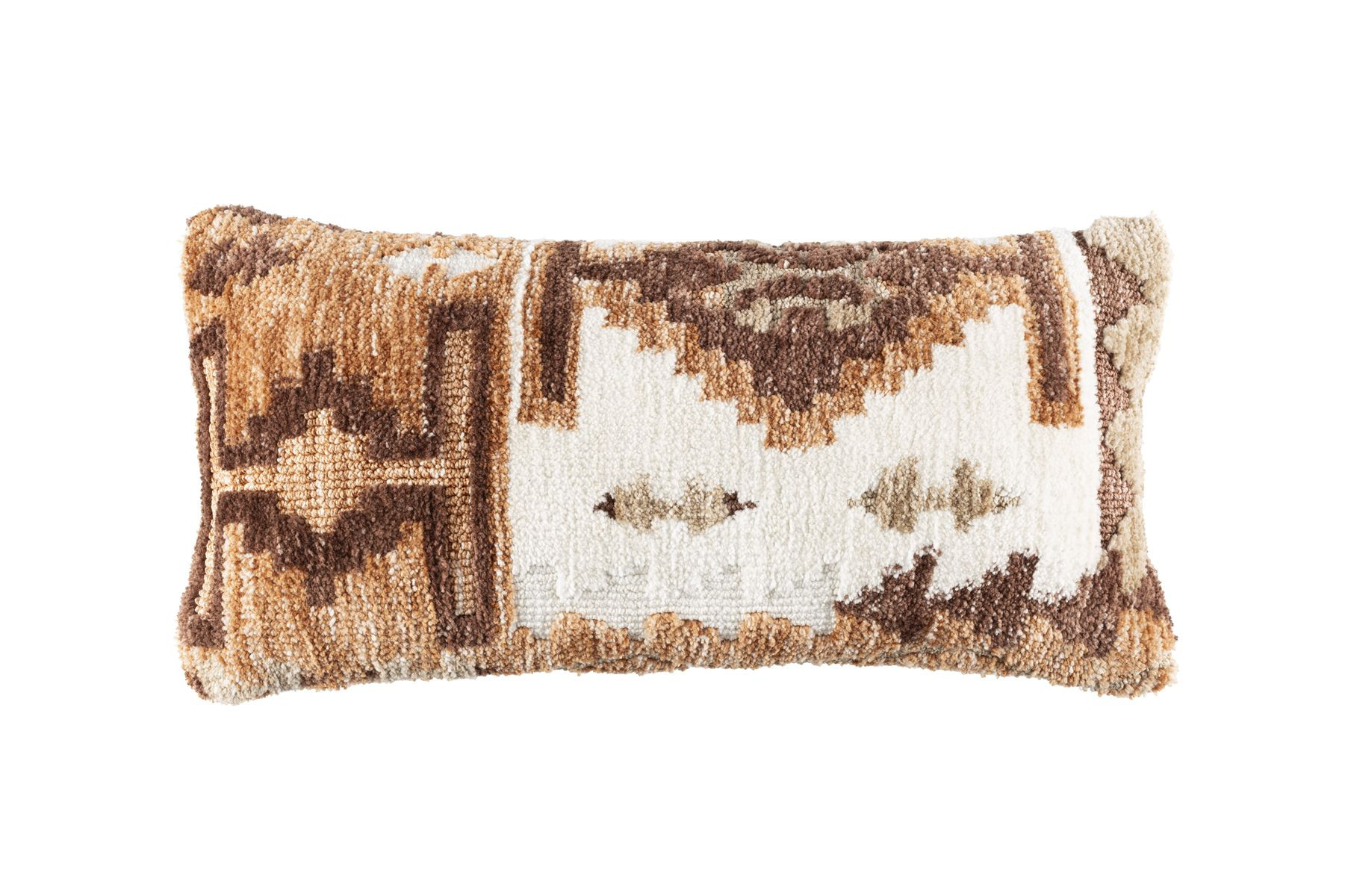 Coussin en tissu, MARON, BOITE A DESIGN