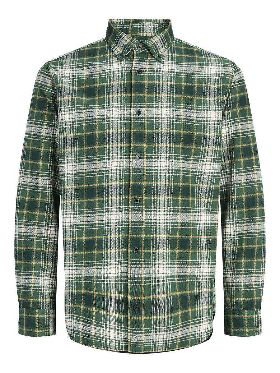 Chemise manches longues à carreaux, JACK & JONES