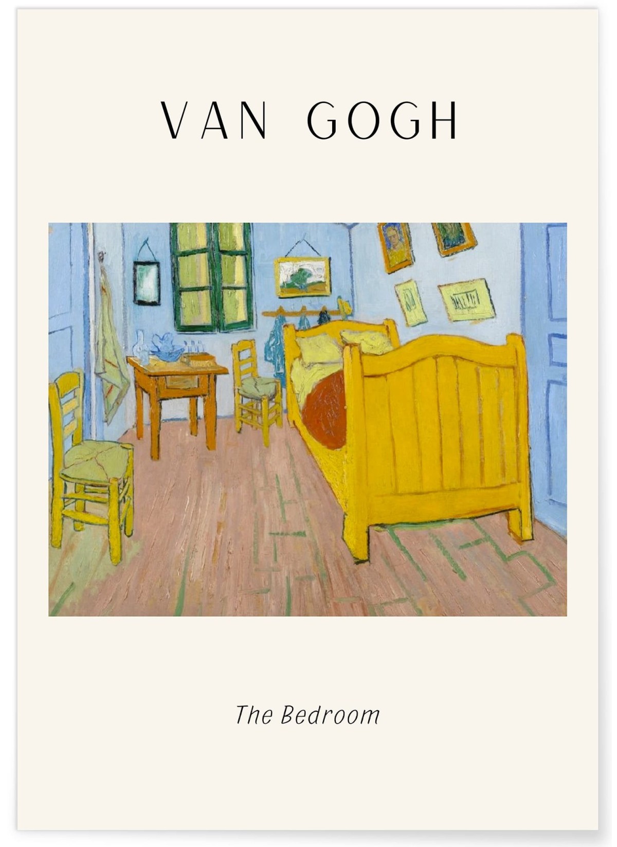 Affiche Van Gogh - The Bedroom, L'AFFICHERIE