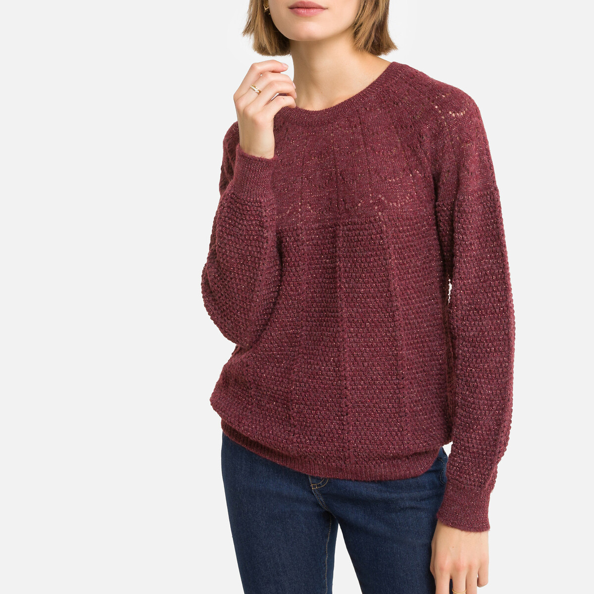 purple chenille jumper