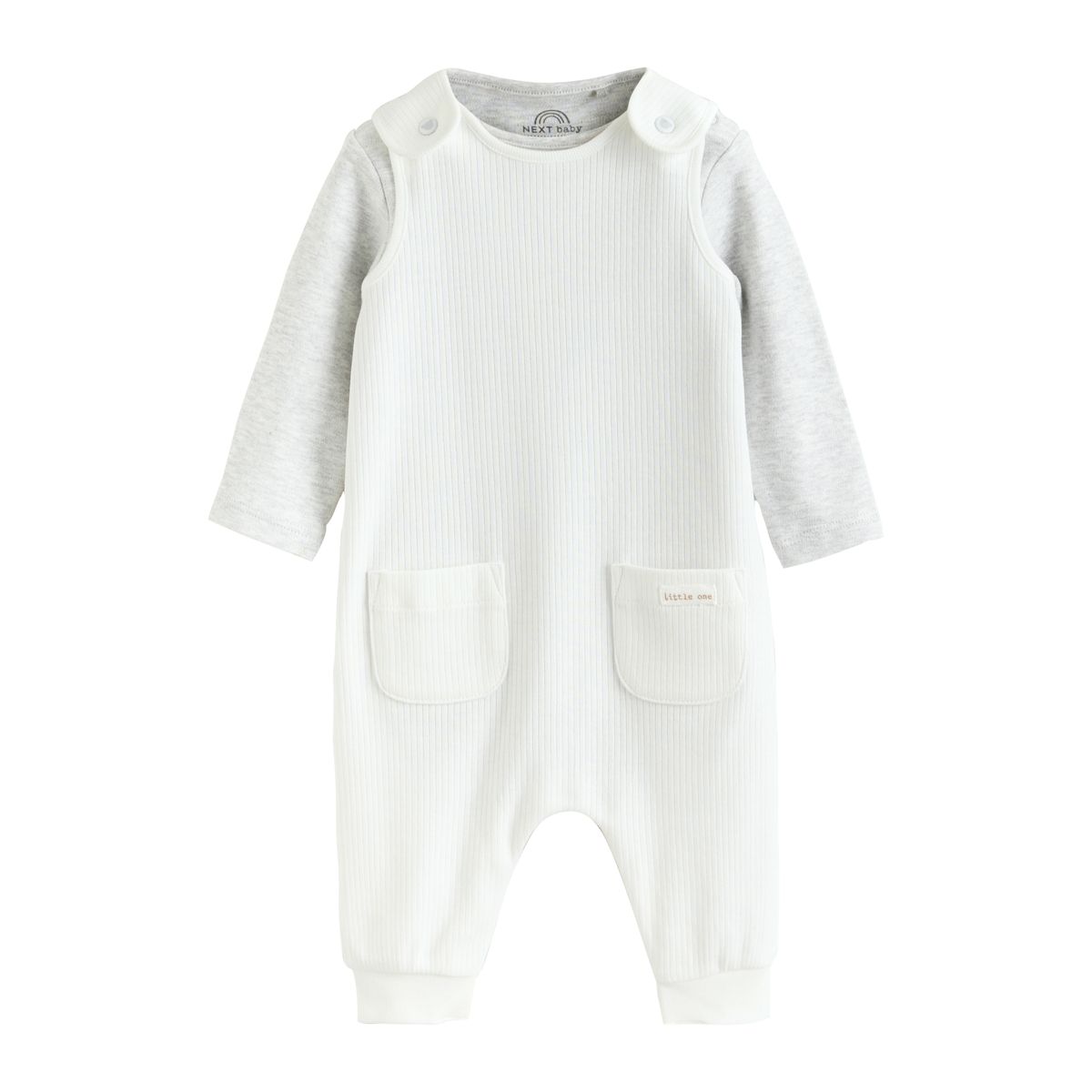 Salopette jersey et body bébé, 2 pièces, NEXT
