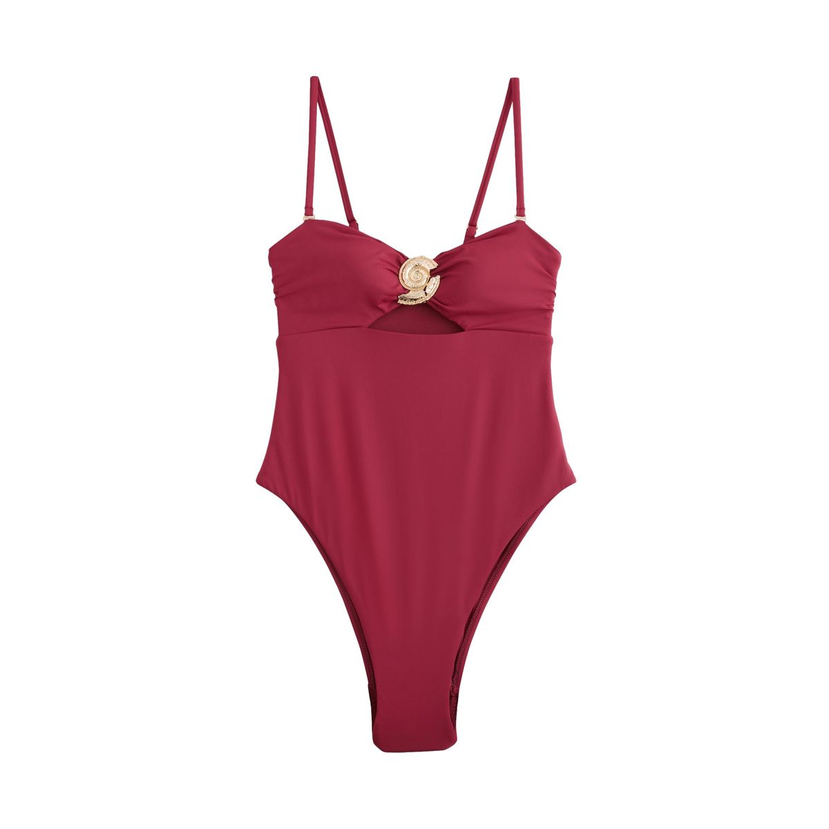 Maillot de bain gainant à découpes, NEXT