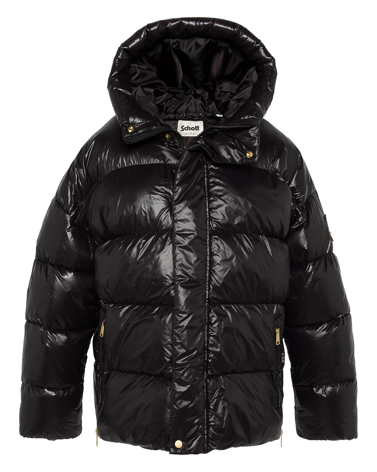 Doudoune oversize zippée, SCHOTT, SCHOTT