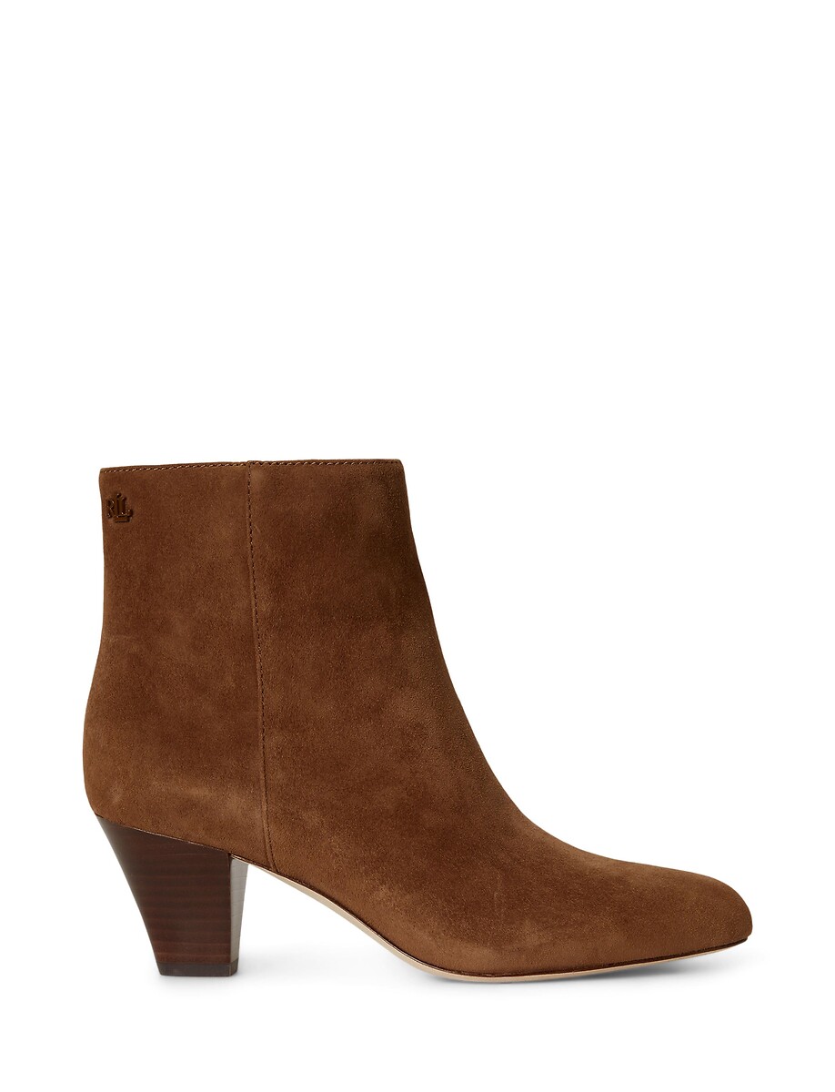 Emersyn Heeled Suede Ankle Boots, LAUREN RALPH LAUREN